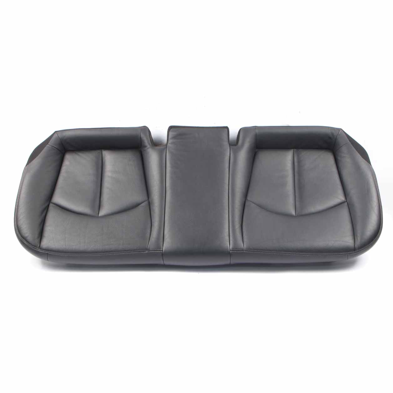 Mercedes W211 Rear Seat Bench Saloon Couch Cover Leather Nappa Amaretta Black