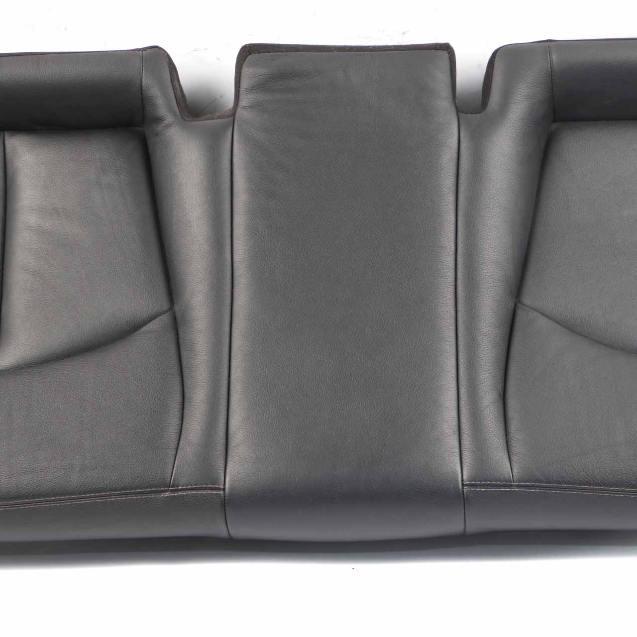 Mercedes W211 Rear Seat Bench Saloon Couch Cover Leather Nappa Amaretta Black