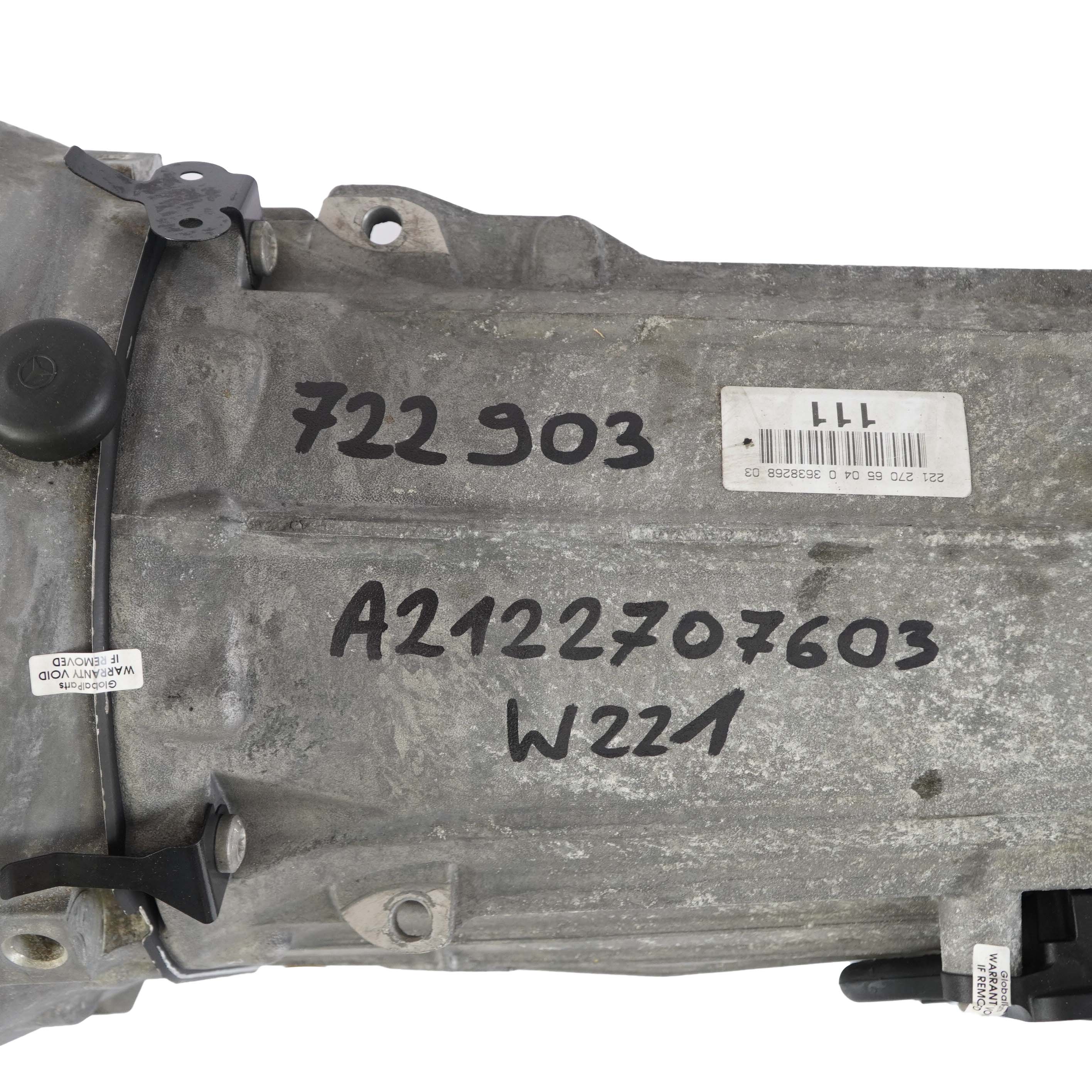 Mercedes W212 W221 Boite de vitesses automatique 722903 A2122707603 GARANTIE