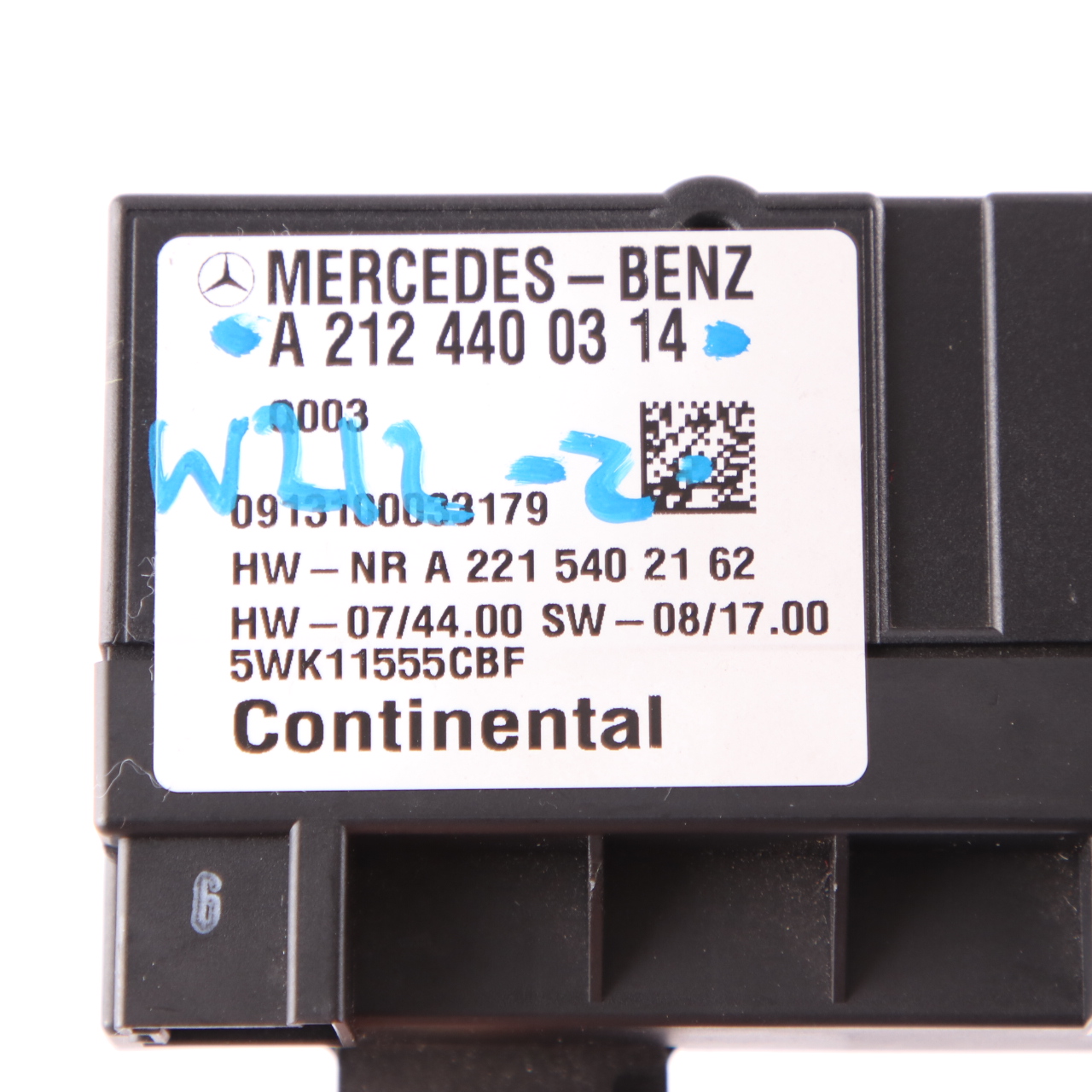 Mercedes W164 W204 Pompe à carburant Module de contrôle ECU A2124400314