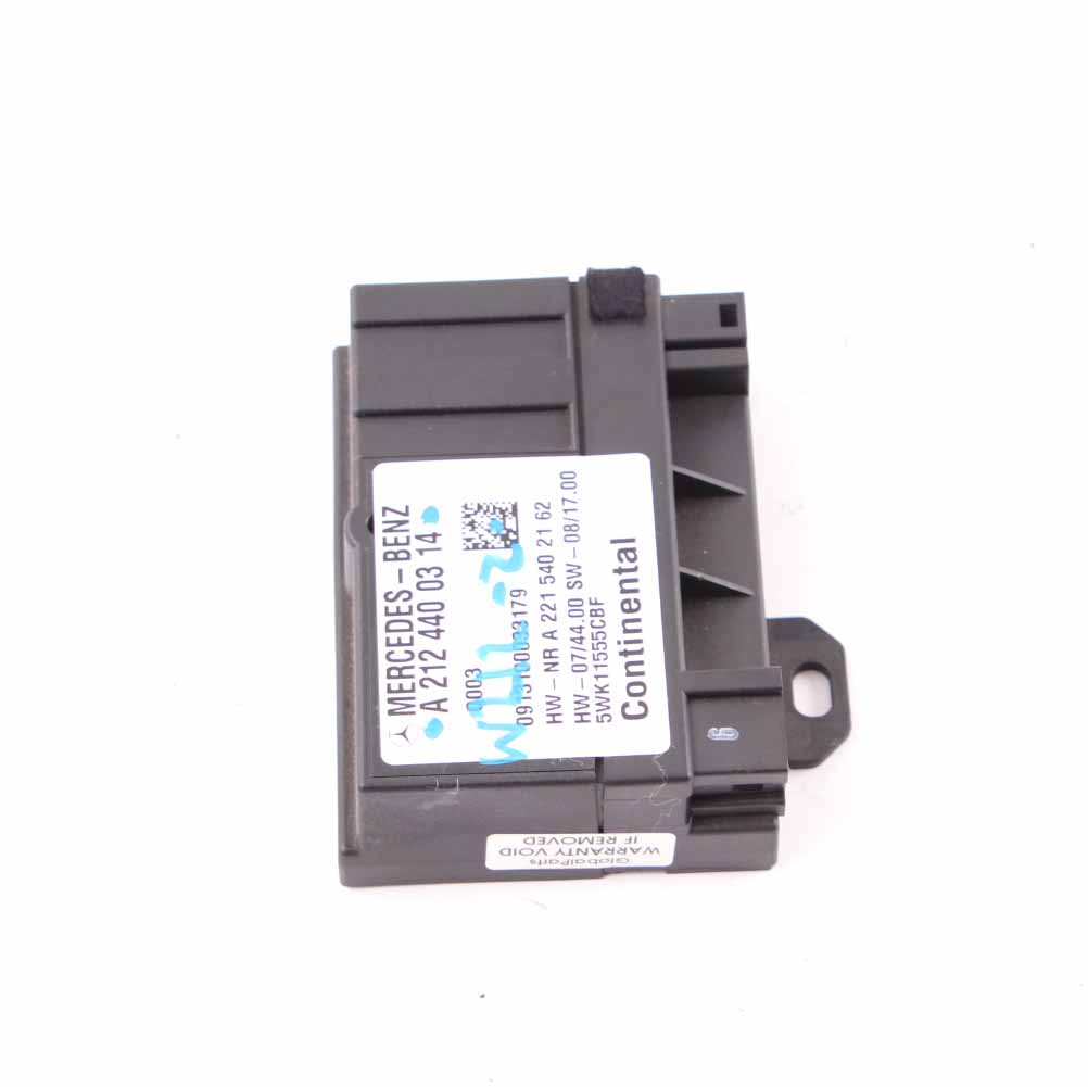 Mercedes W164 W204 Pompe à carburant Module de contrôle ECU A2124400314