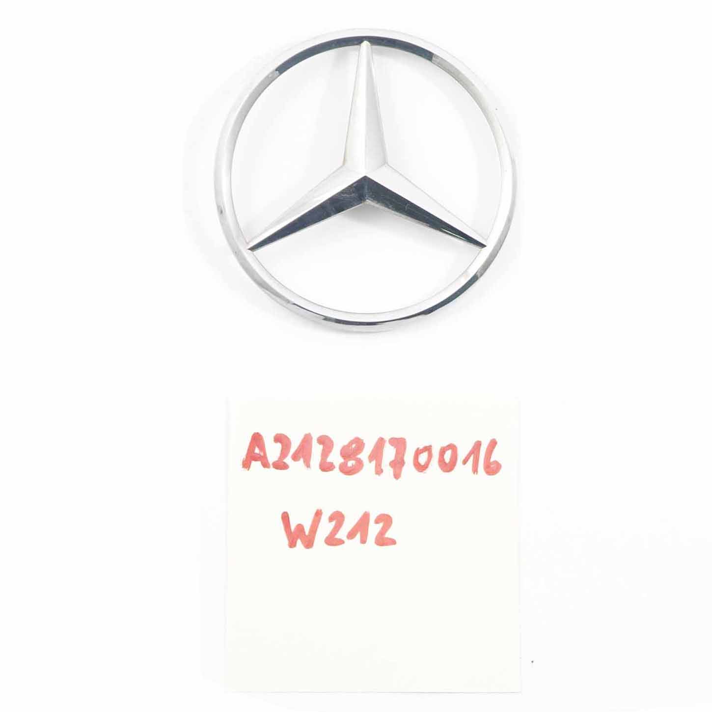 Emblème De Coffre Mercedes W212 Couvercle Arrière Du Hayon Logo Étoile Badge