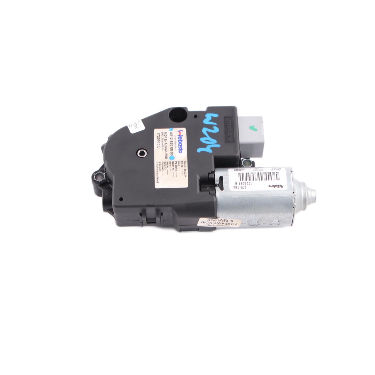 Unité Contrôle Toit Ouvrant Mercedes W204 W212 Sun Roof Motor Drive A2128200008