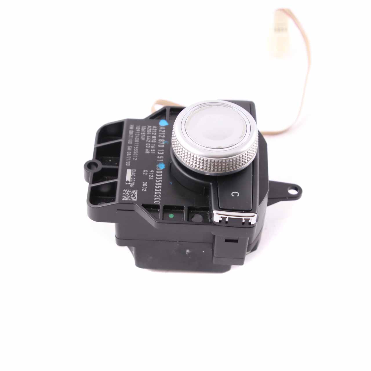 Mercedes W212 Radio Control Function Button Knob Controller Unit A2128701351