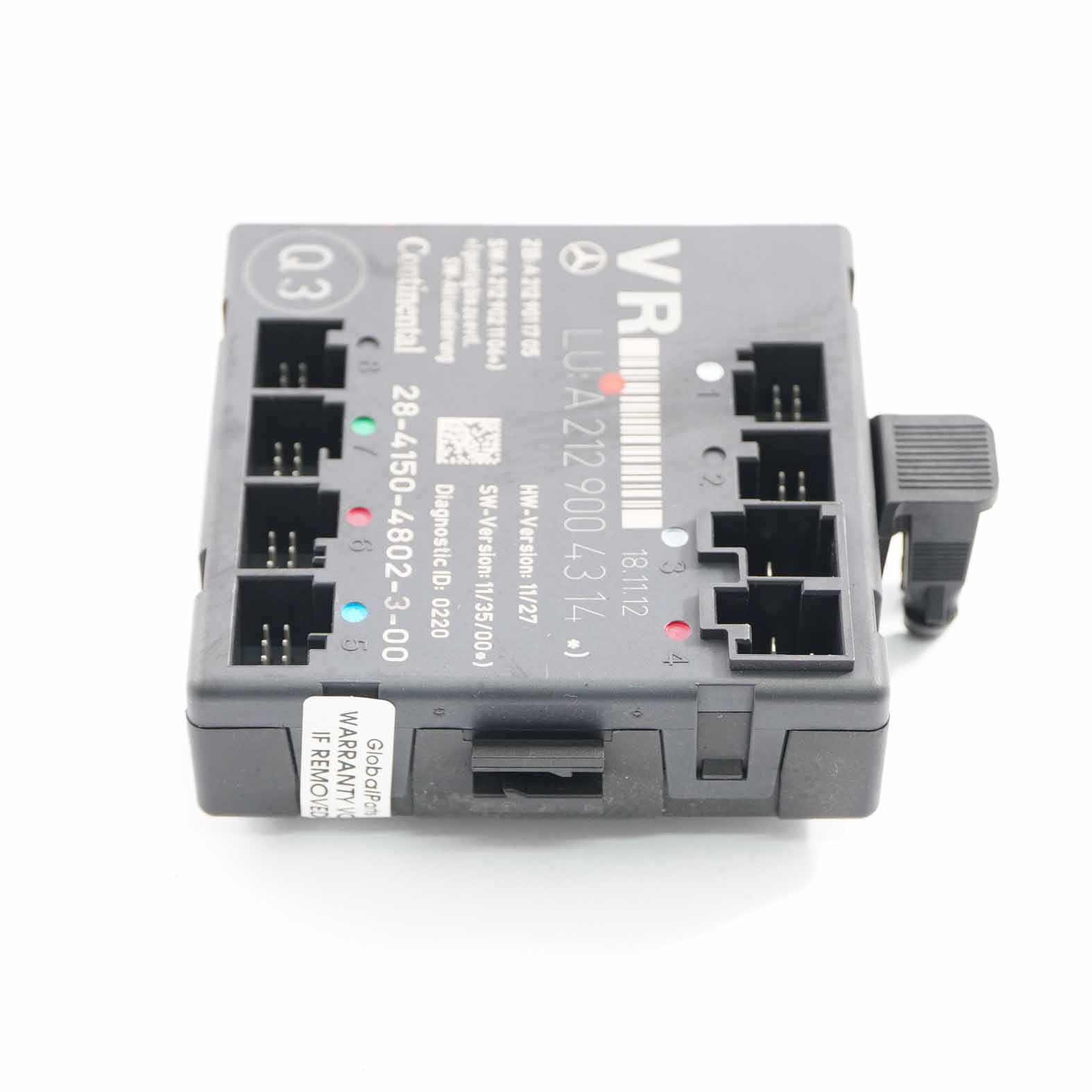 Door Module Mercedes W204 W212 Front Right O/S Control Unit  A2129004314