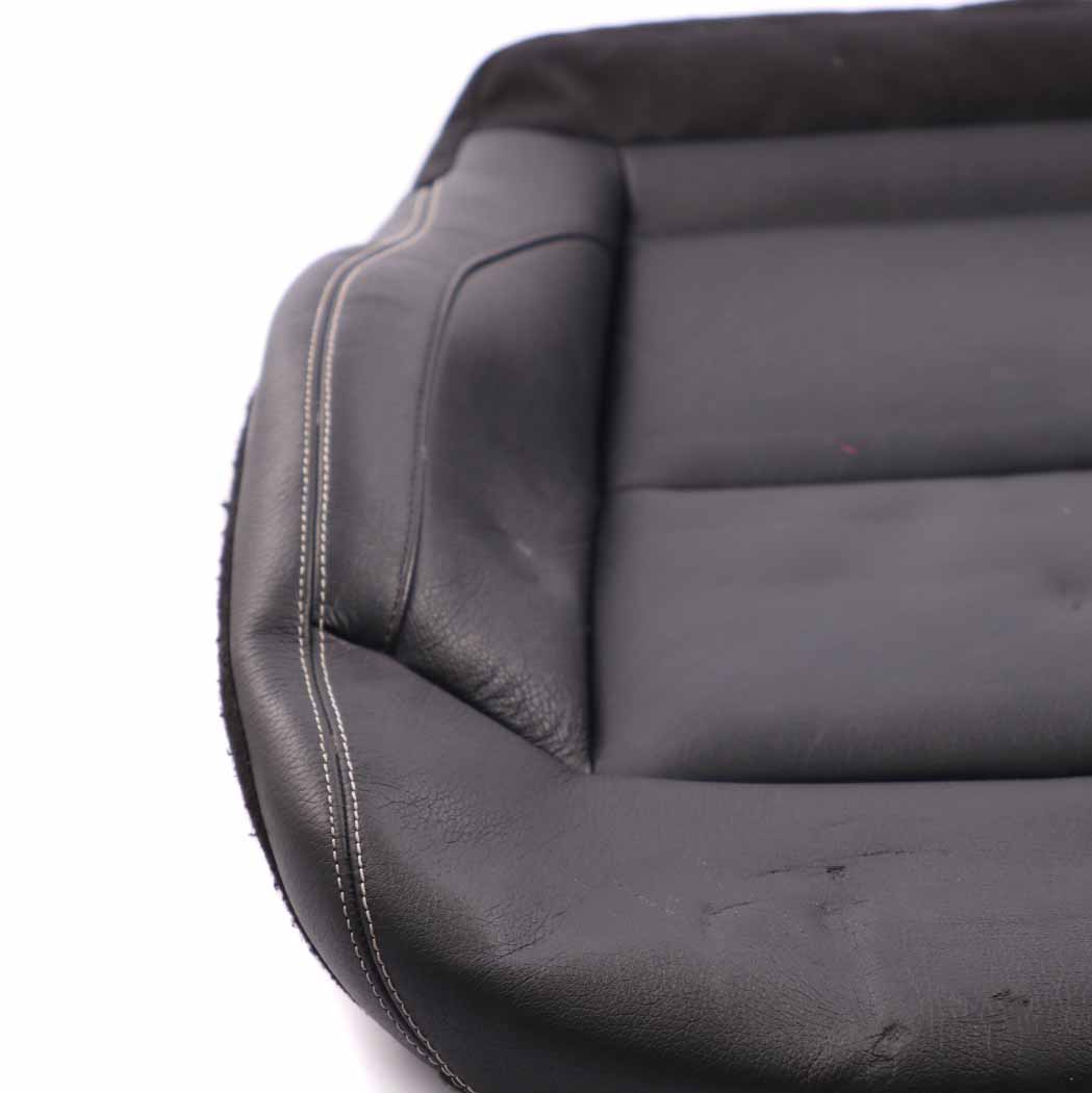 Mercedes W212 Seat Cover Front Left N/S Heated Seat Leather Covering Black