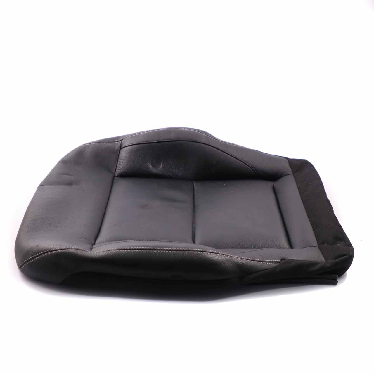 Mercedes W212 Seat Cover Front Left N/S Heated Seat Leather Covering Black