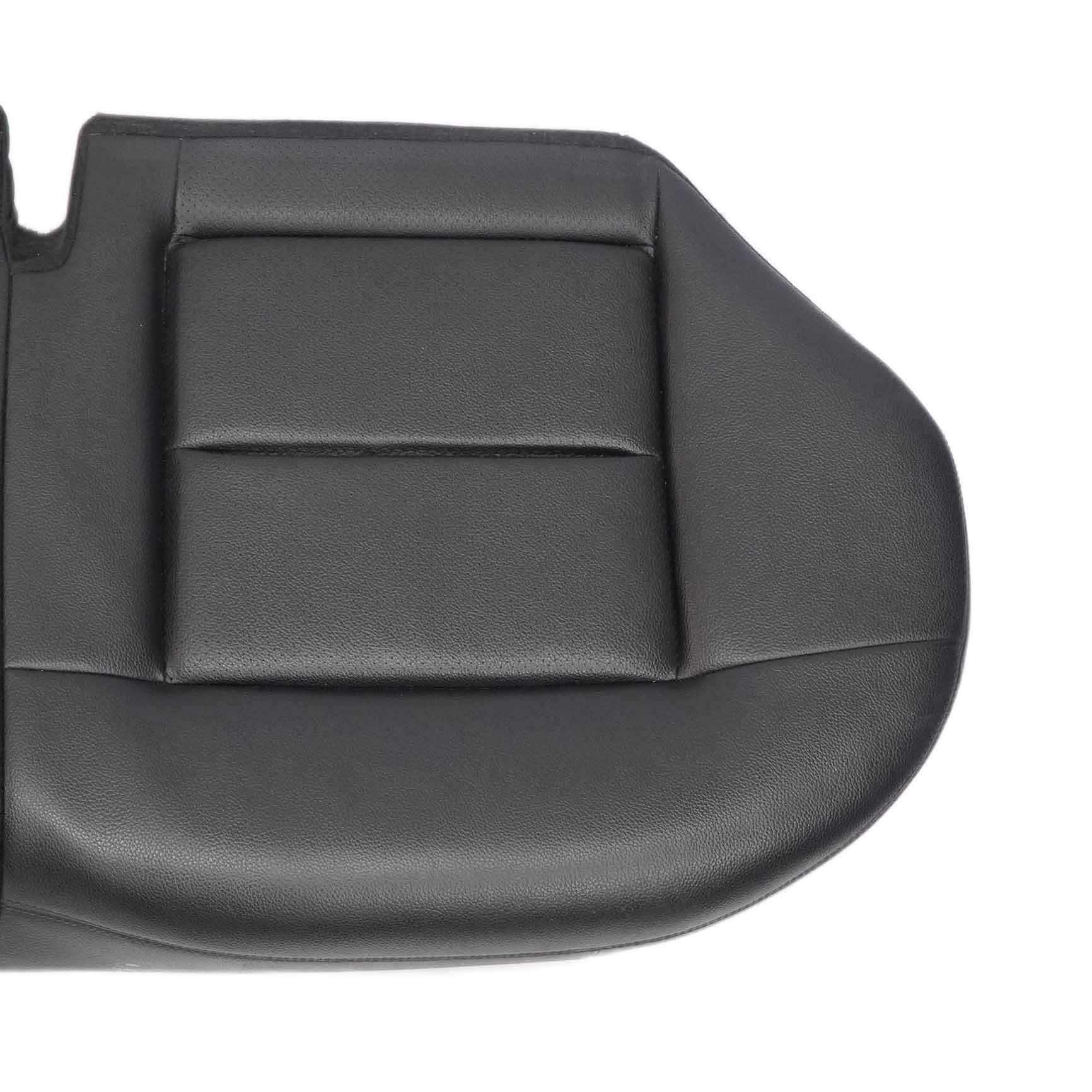 Mercedes W212 Saloon Rear Seat Bench Couch Cover Black Imitation Leather