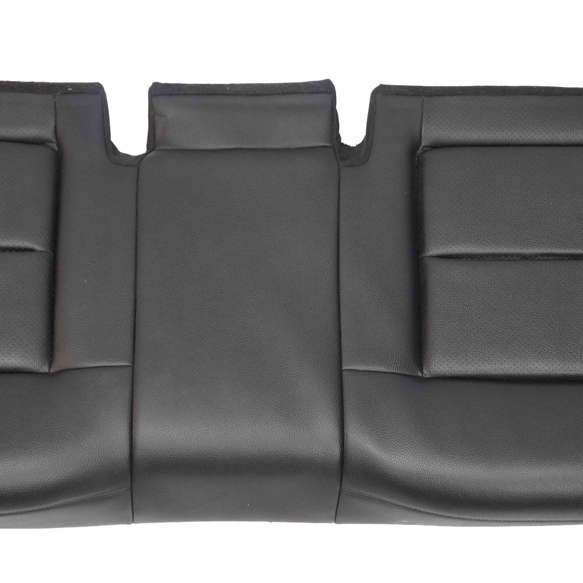 Mercedes W212 Saloon Rear Seat Bench Couch Cover Black Imitation Leather