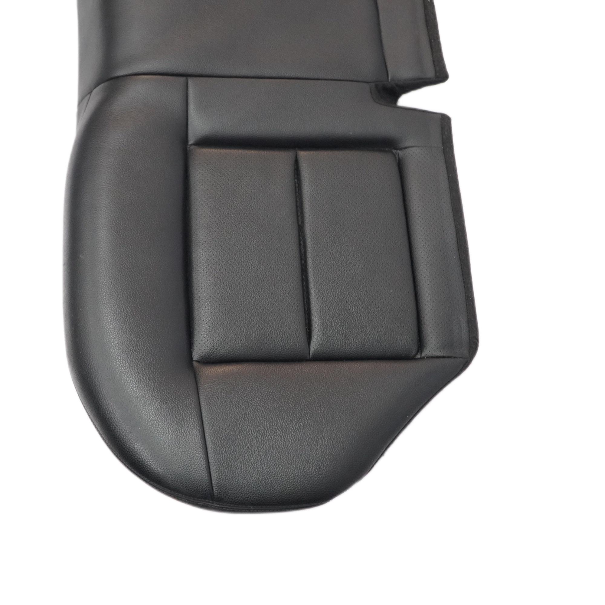 Mercedes W212 Saloon Rear Seat Bench Couch Cover Black Imitation Leather