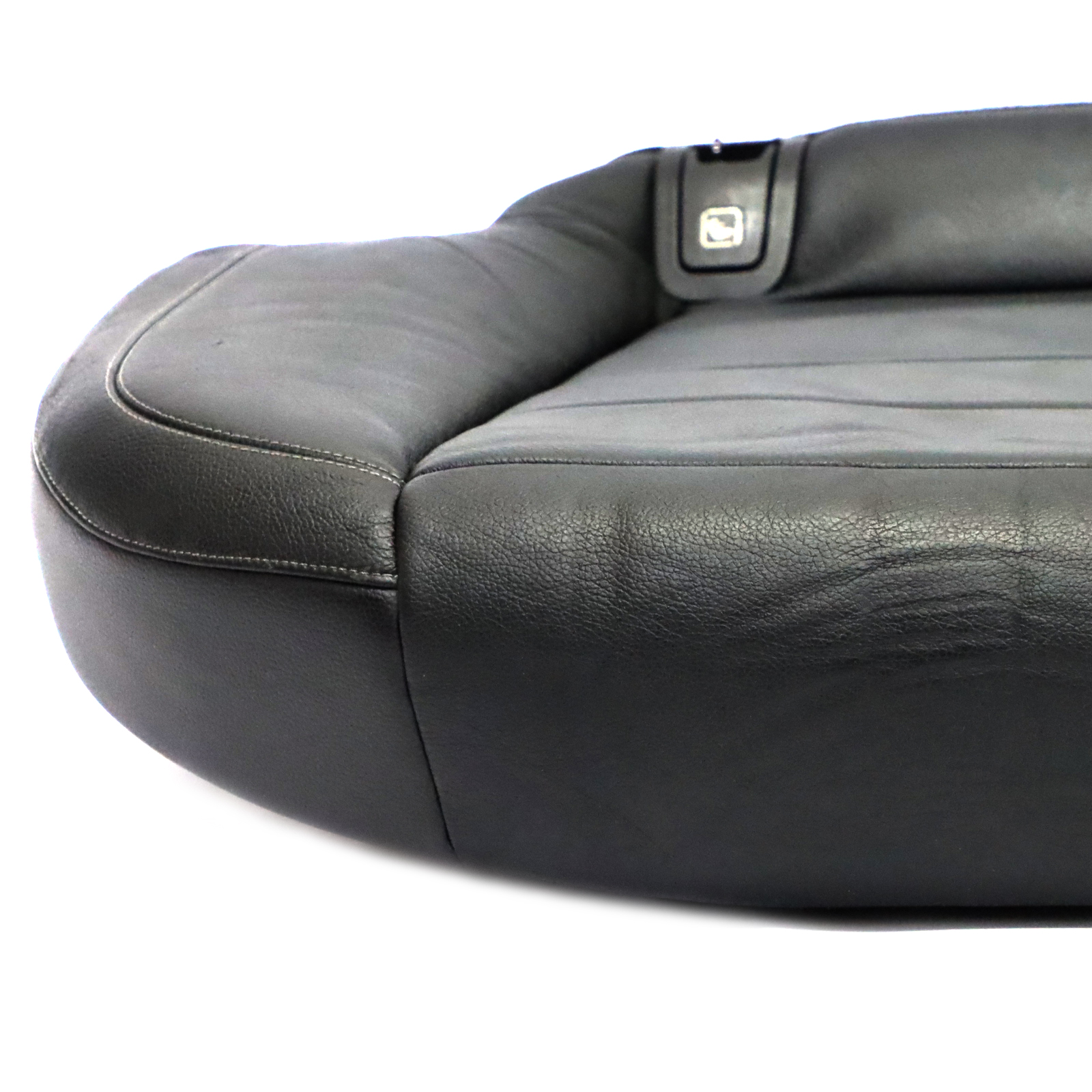 Rear Seat Bench Mercedes W213 Saloon Rear Couch Covering Black Leather