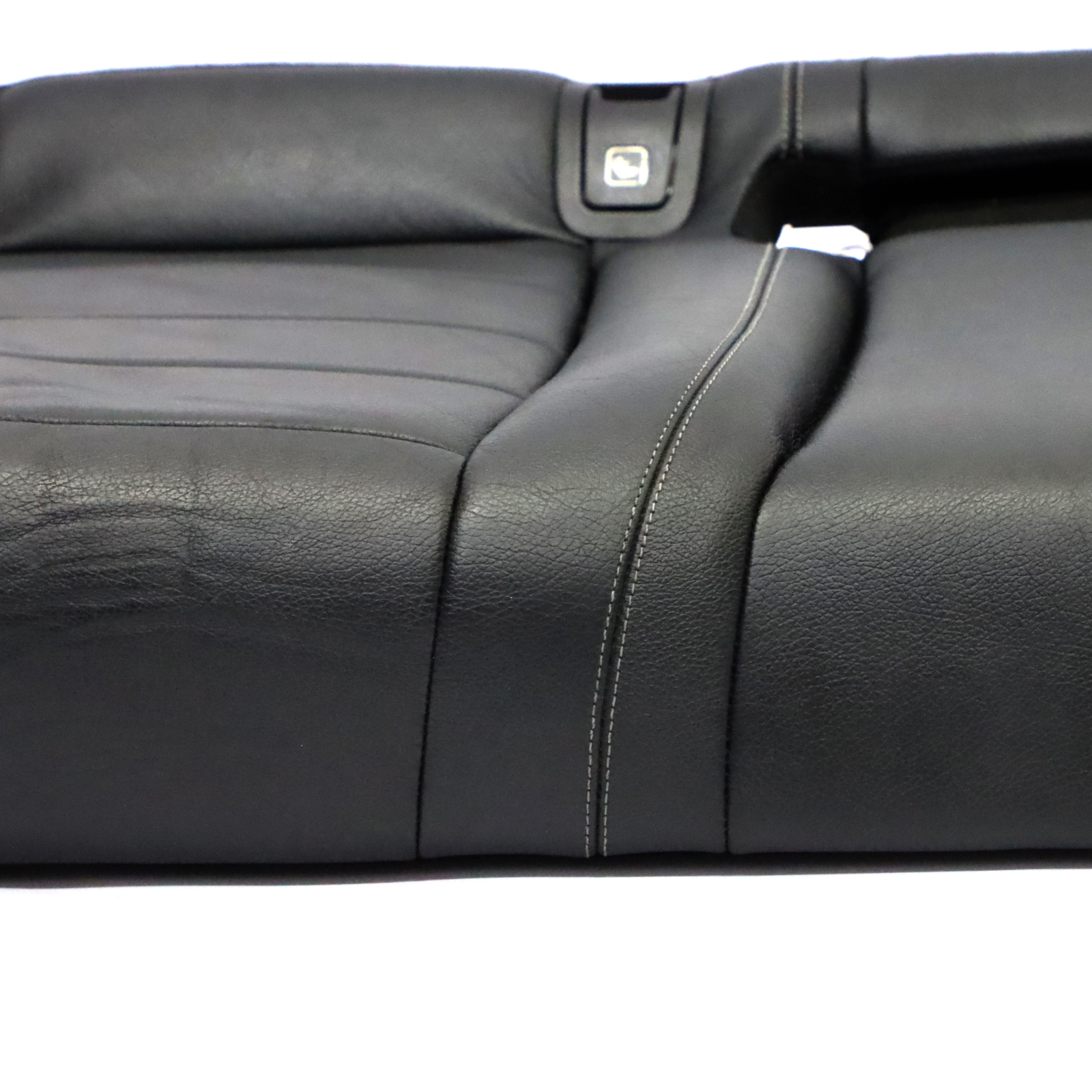 Rear Seat Bench Mercedes W213 Saloon Rear Couch Covering Black Leather