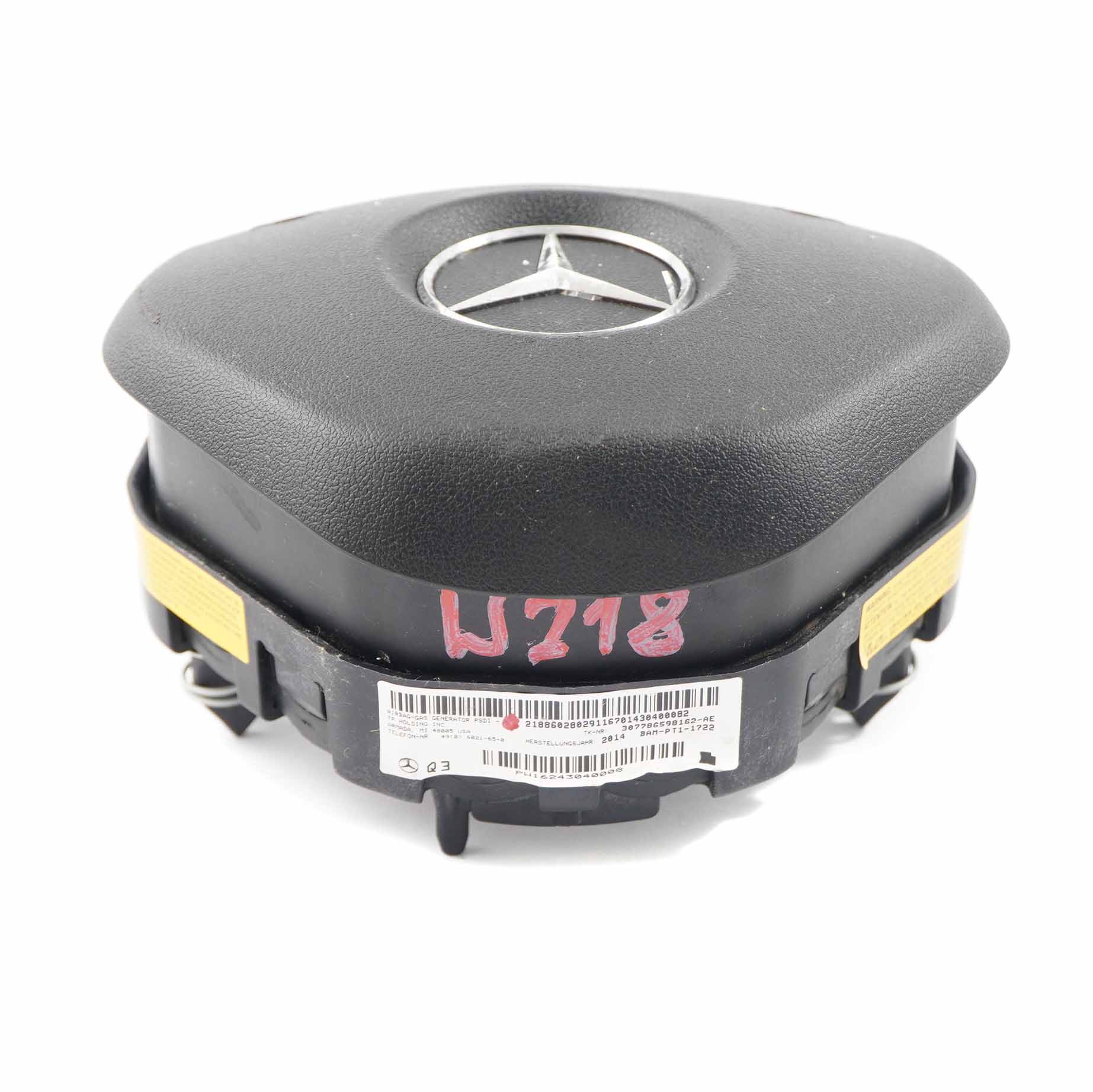 Air Bag Mercedes W212 W218 Steering Wheel Driver's Side Module Unit A2188602802