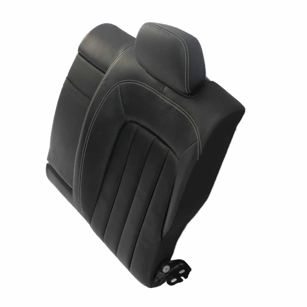 Seat Backrest Mercedes W218 Rear Left N/S Back Cover Black Leather