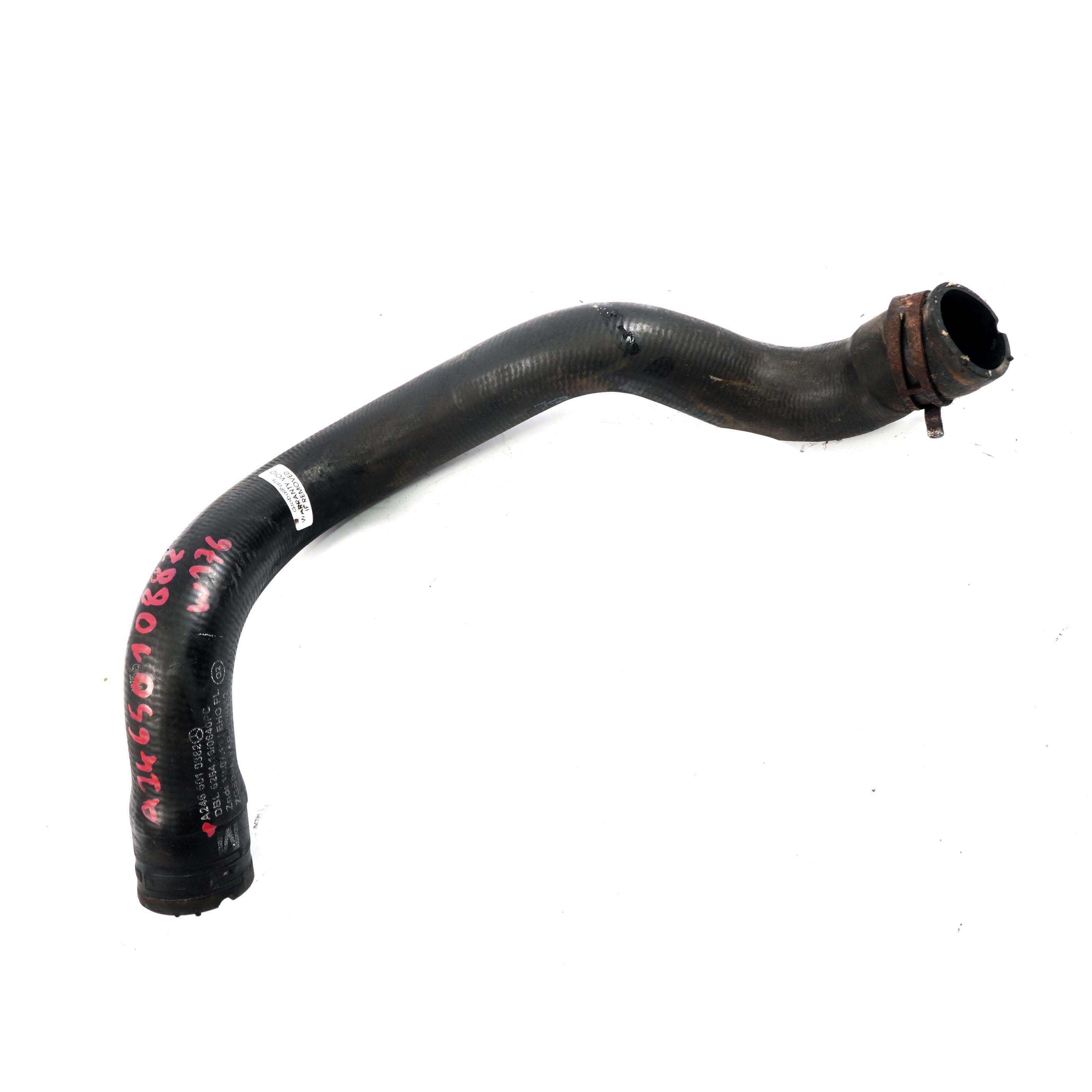 Mercedes W176 Radiator Coolant Hose Right Engine Cooling Diesel A2465010882