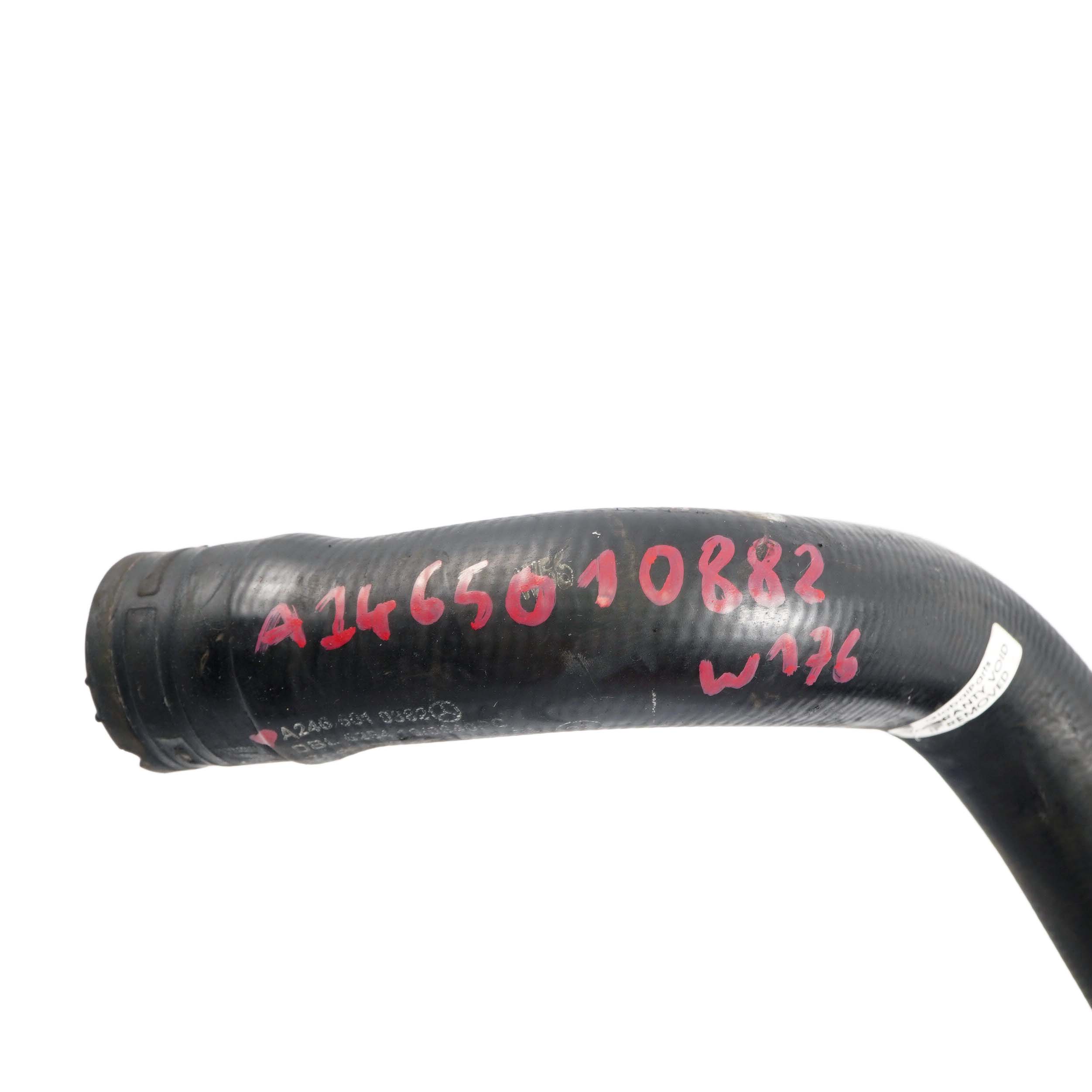 Mercedes W176 Radiator Coolant Hose Right Engine Cooling Diesel A2465010882