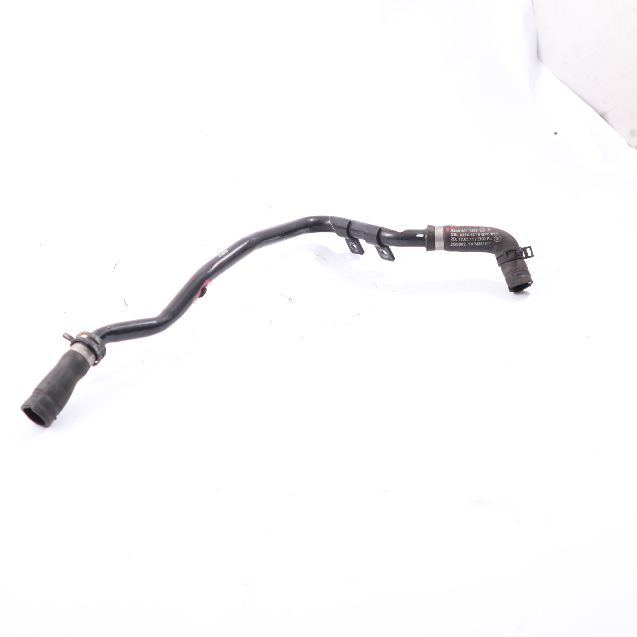 Tuyau d'eau Mercedes W176 OM651 Conduite liquide refroidissement A2465011358