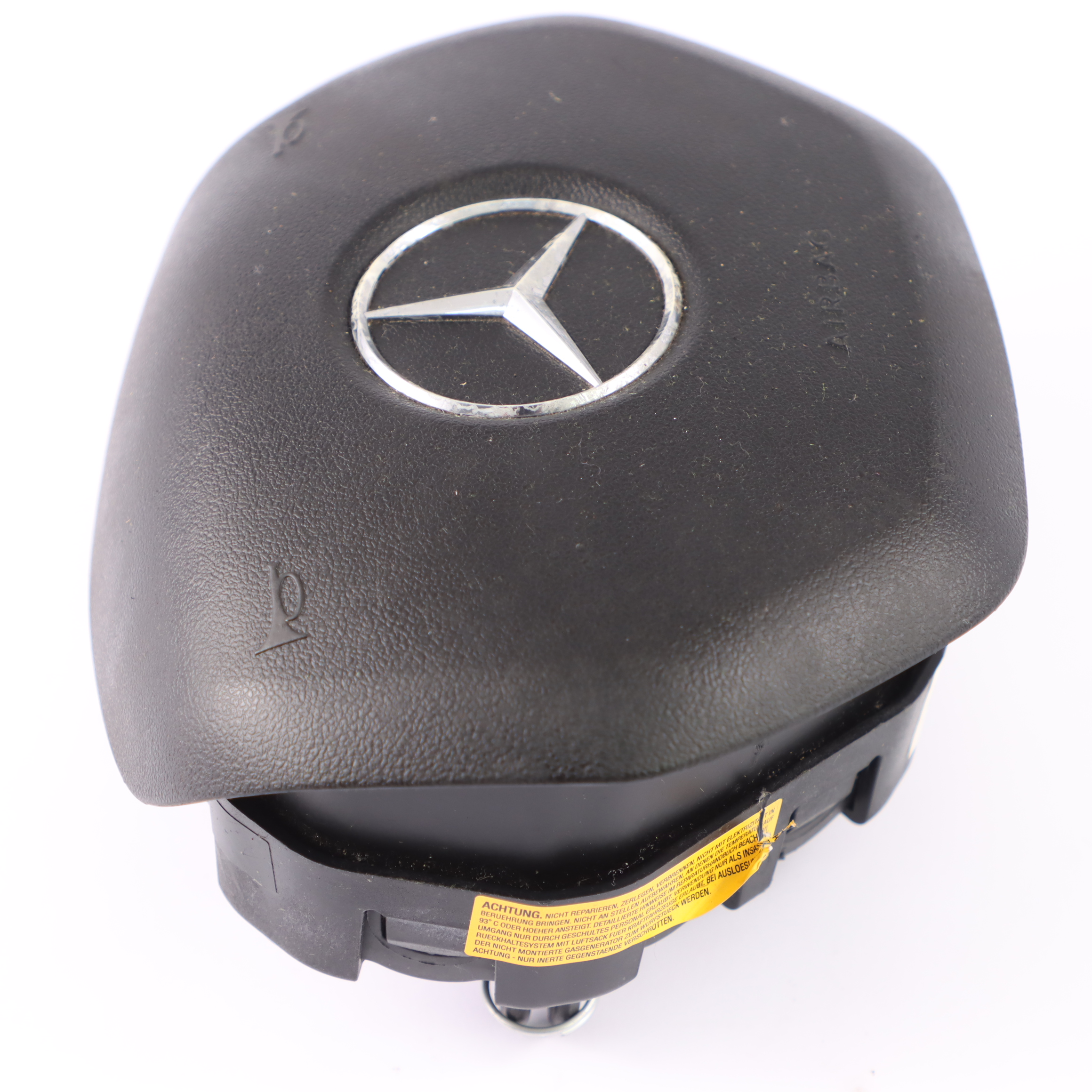 Mercedes W204 Steering Wheel Driver's Side Air Module Black A2468603102