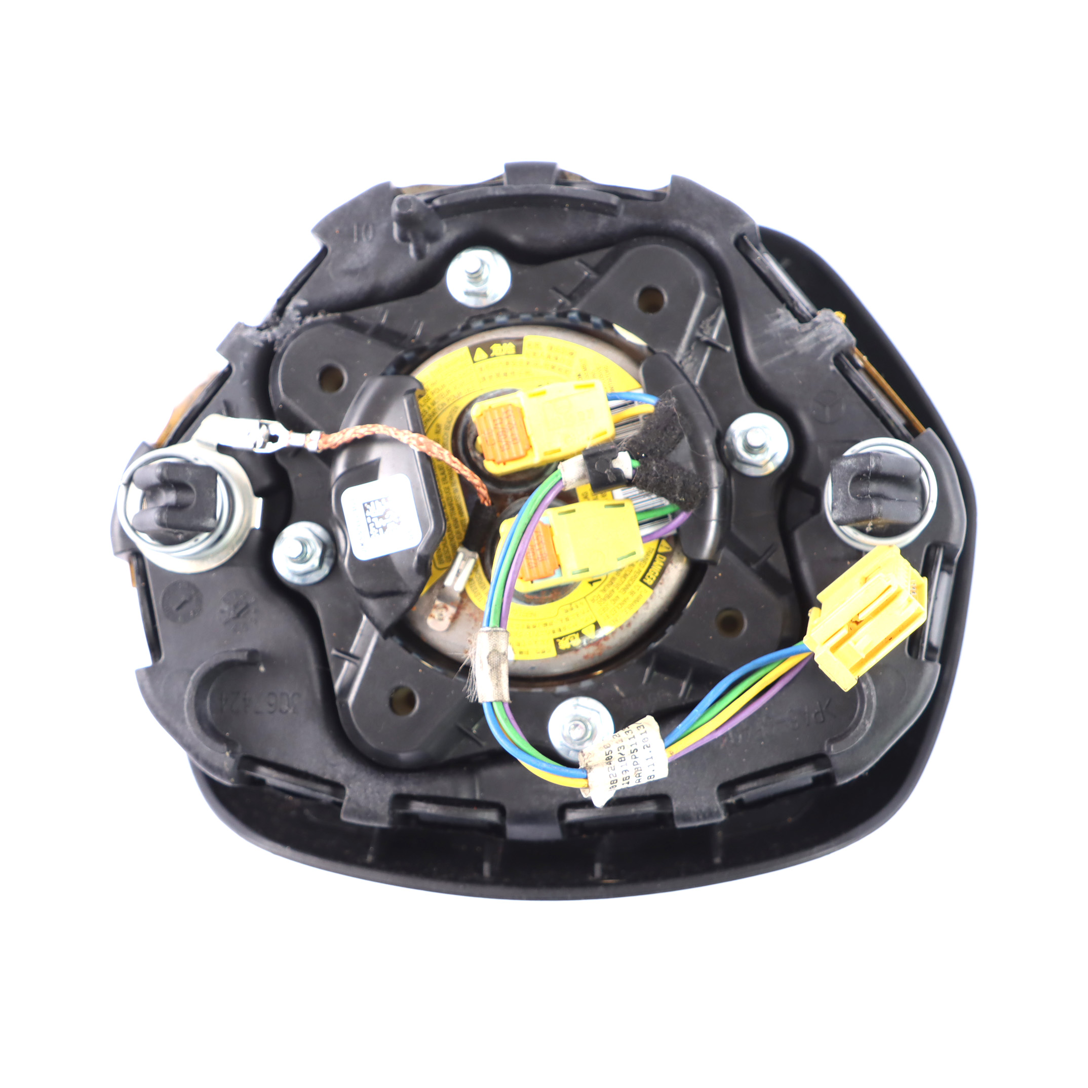 Mercedes W204 Steering Wheel Driver's Side Air Module Black A2468603102