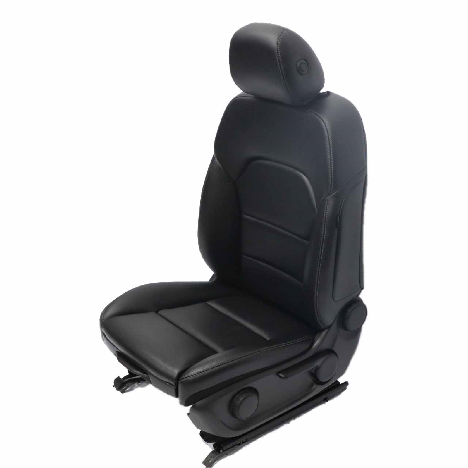 Front Seat Mercedes W176 A-Class Left N/S Passenger Imitation Leather Black