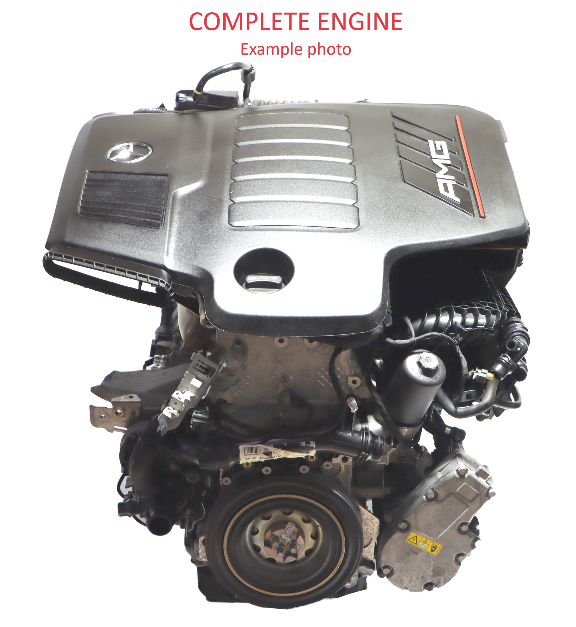 Mercedes C167 W213 W222 C238 C257 AMG Moteur Nu 256930 256.930 45k km, GARANTIE