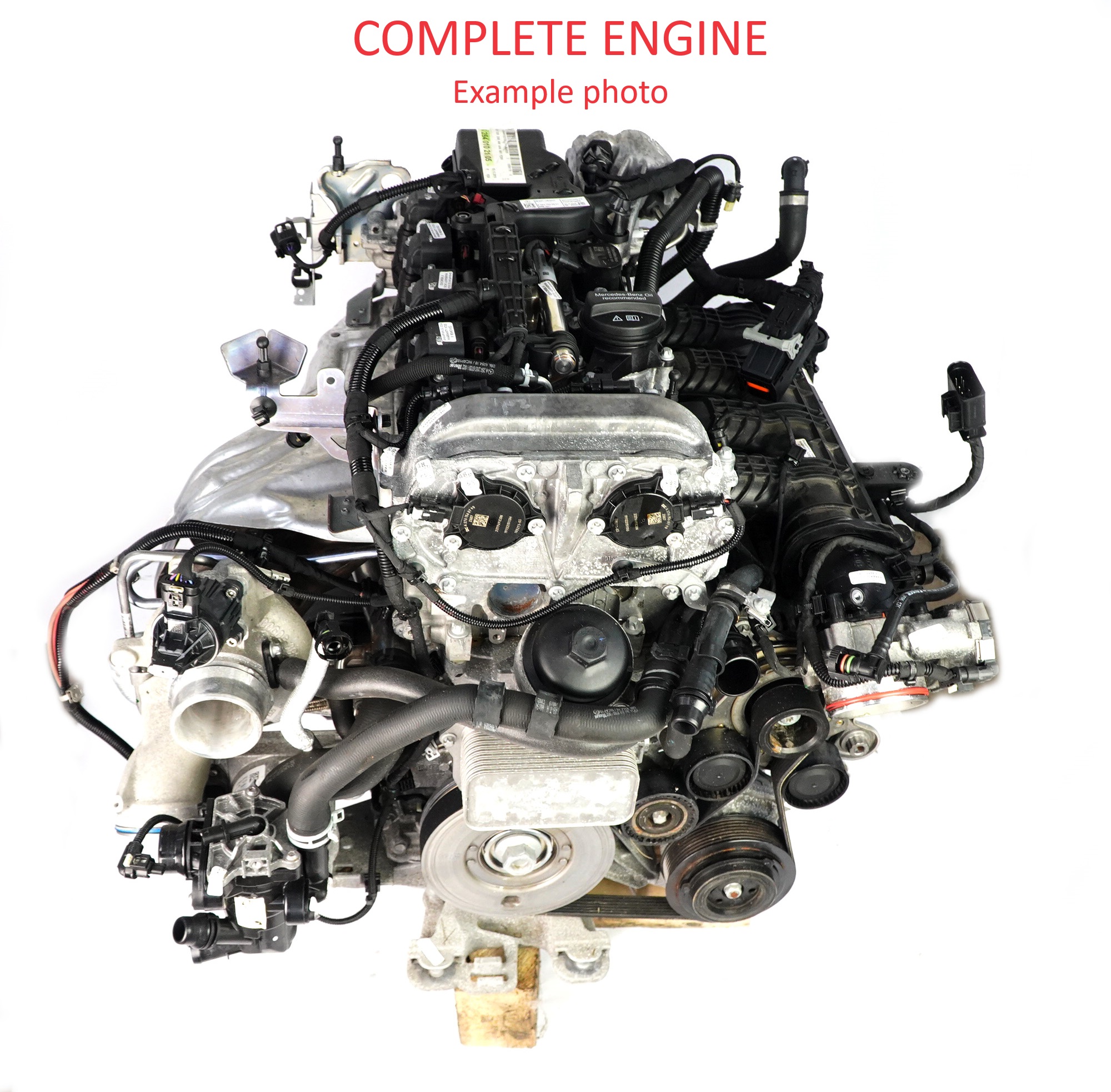 Mercedes W205 W213 C238 C253 Moteur Nu 264920 264.920 44 000 km, GARANTIE