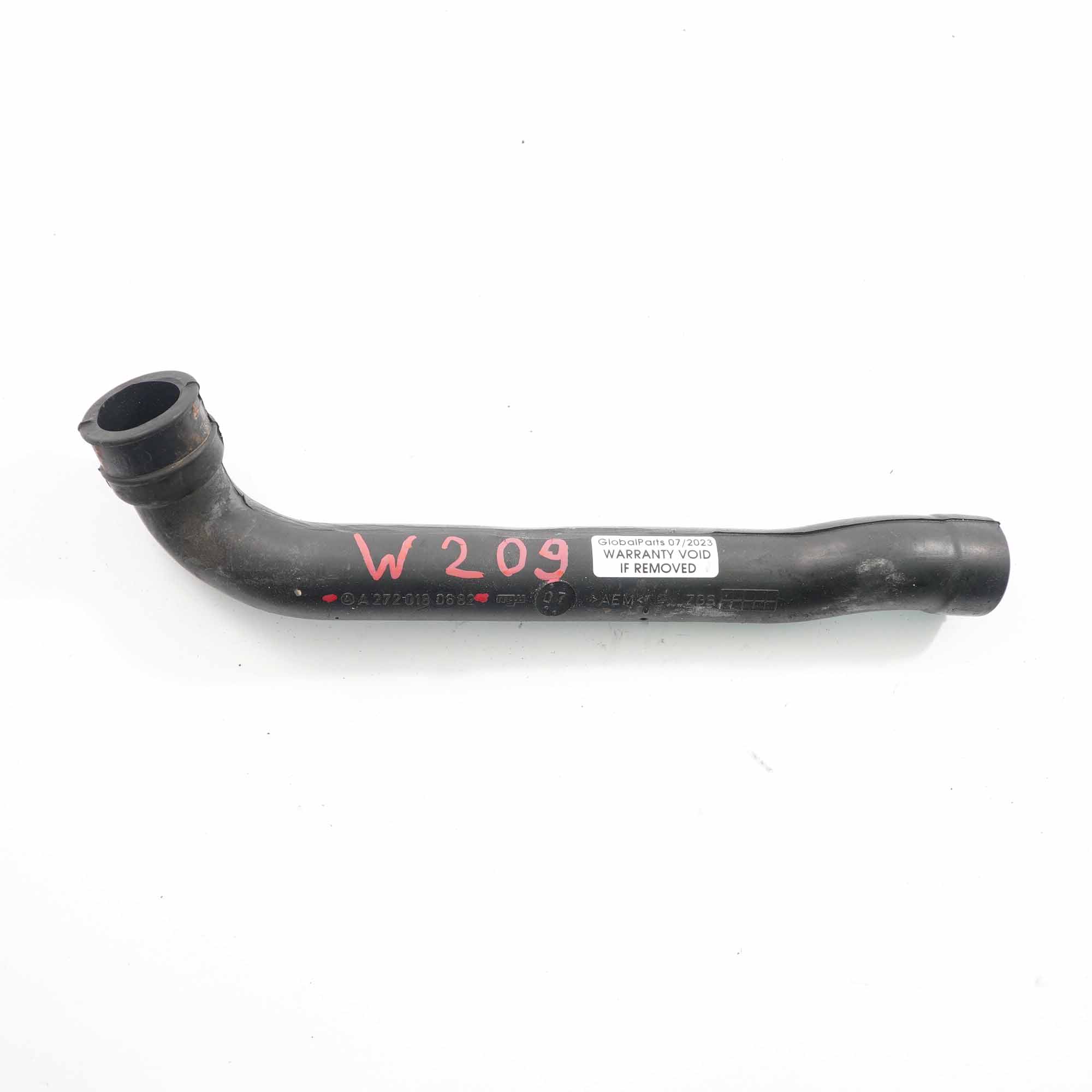 Vent Pipe Mercedes W204 W212 M272 Ventilation Crankcase Pipe Hose A2720180682