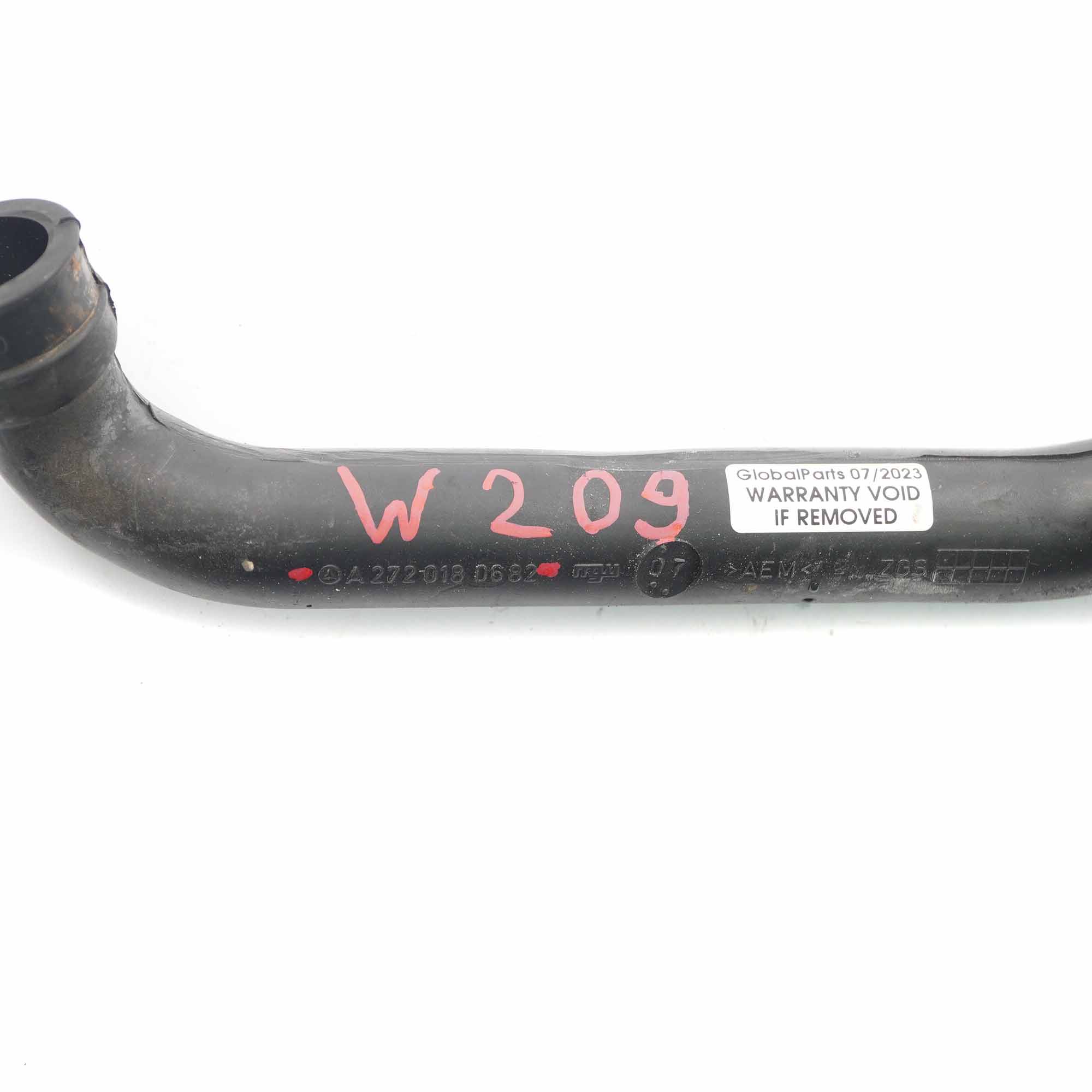 Vent Pipe Mercedes W204 W212 M272 Ventilation Crankcase Pipe Hose A2720180682