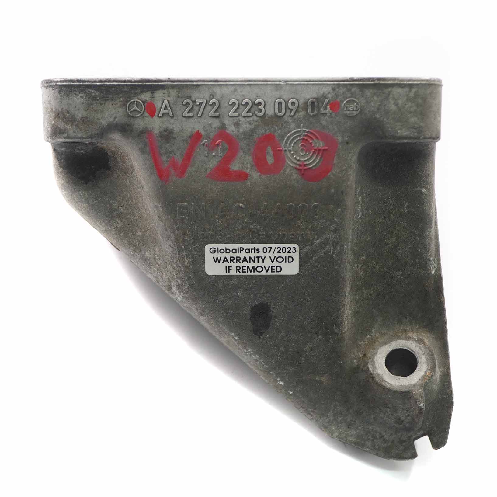 Support moteur Mercedes W203 W209 M272 Petrol gauche Bracket Holder A2722230904