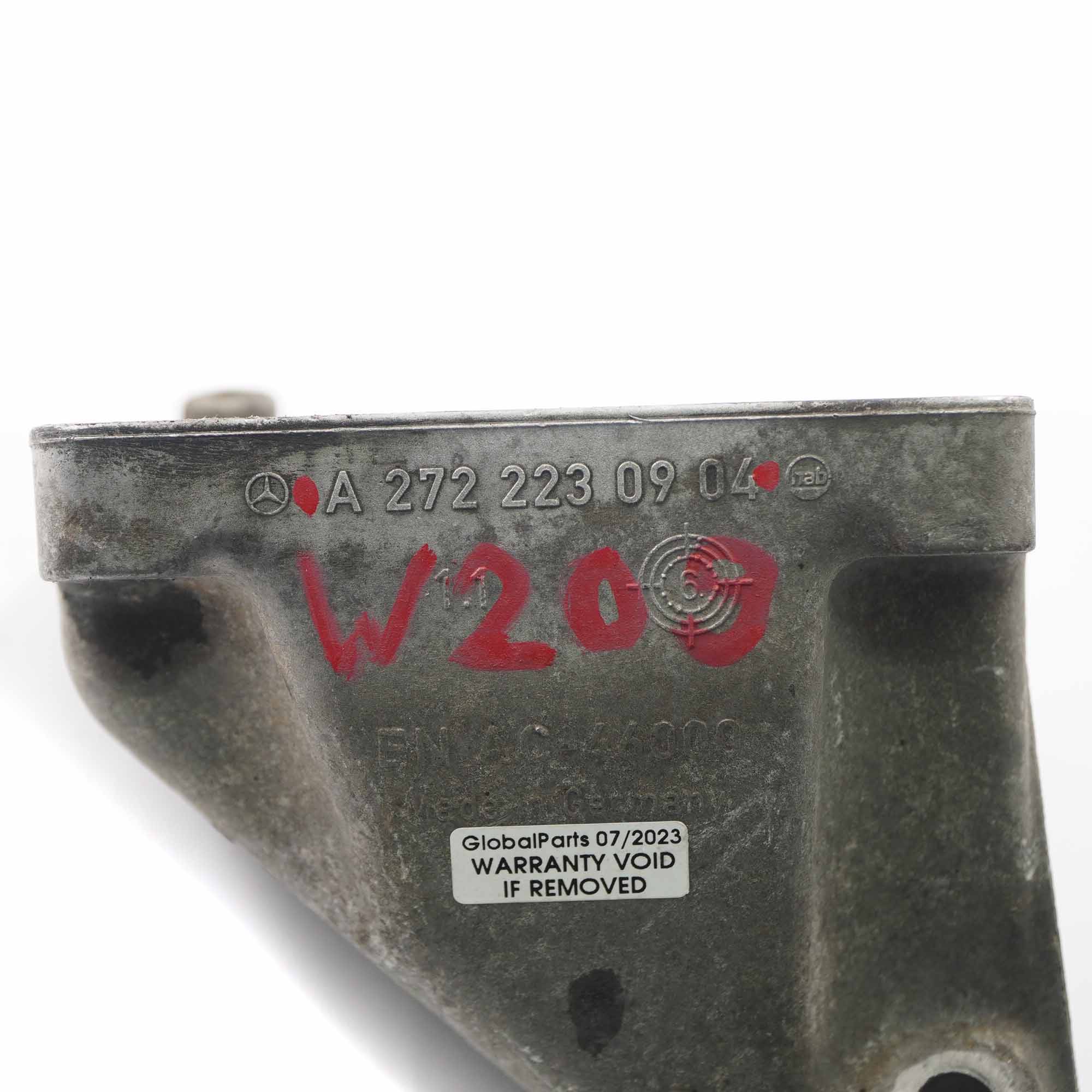 Support moteur Mercedes W203 W209 M272 Petrol gauche Bracket Holder A2722230904