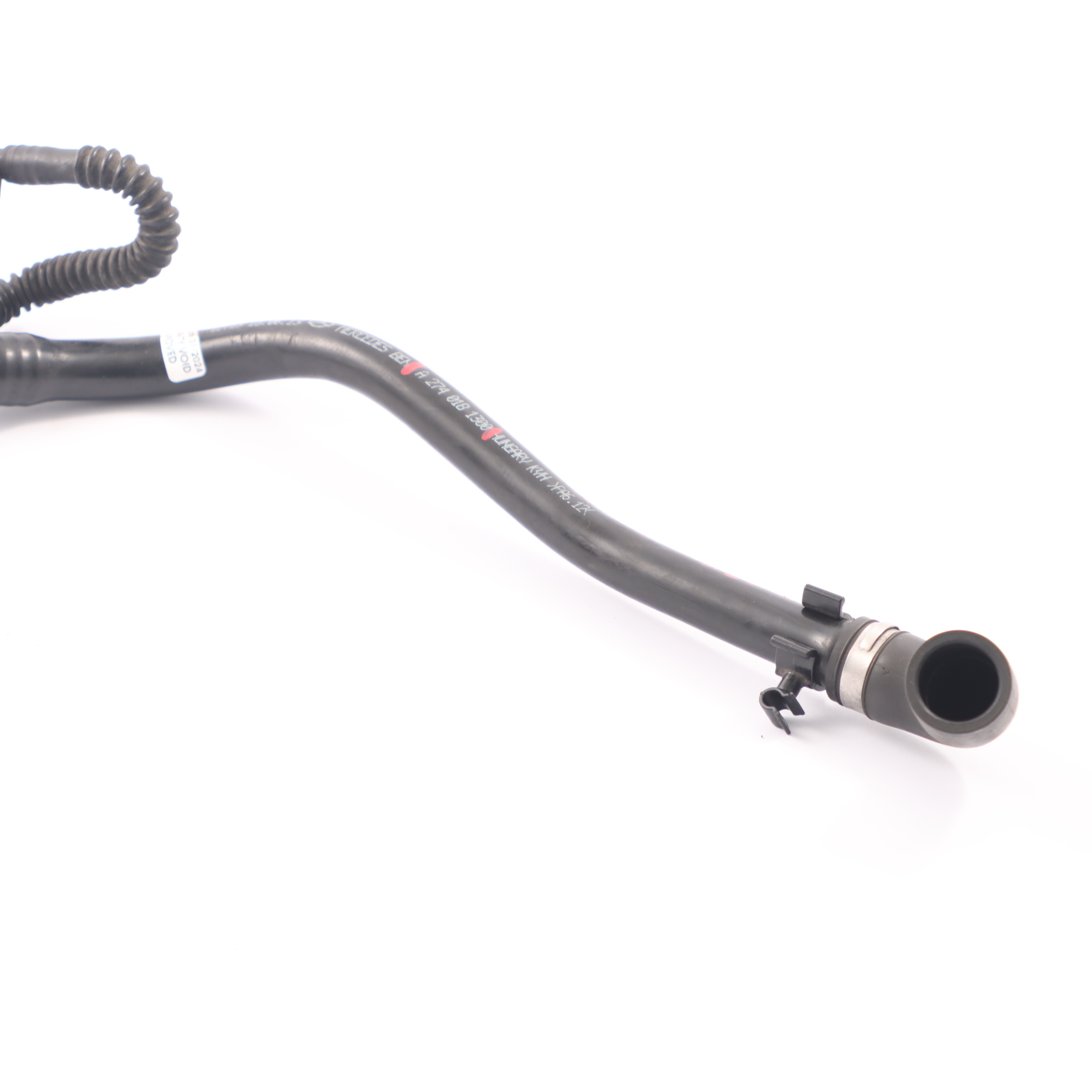 Mercedes W204 M274 Crankcase Throttle Ventilation Pipe Bleed Hose A2740181300