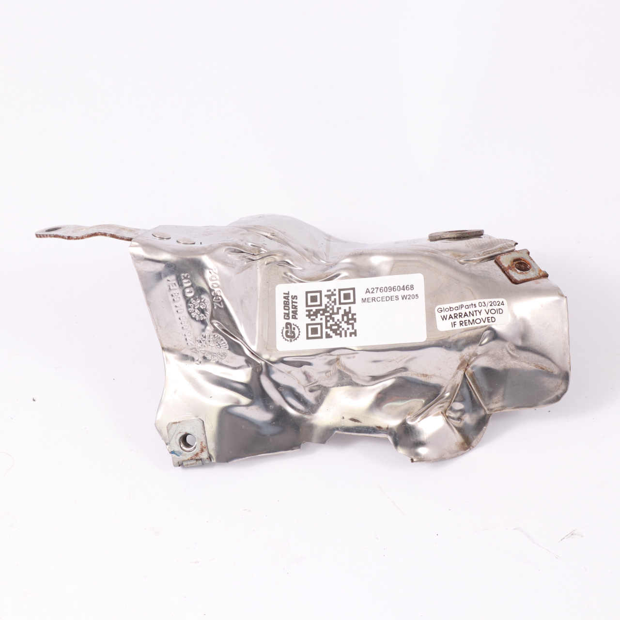 Mercedes W205 C43 3.0 Isolation du bouclier thermique de l'essence A2760960468