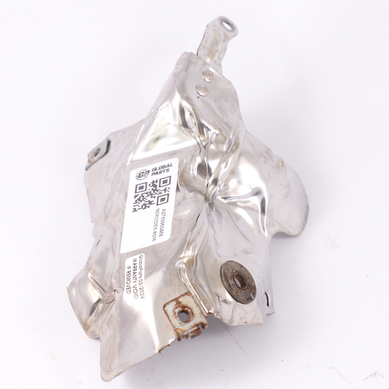 Mercedes W205 C43 3.0 Isolation du bouclier thermique de l'essence A2760960468