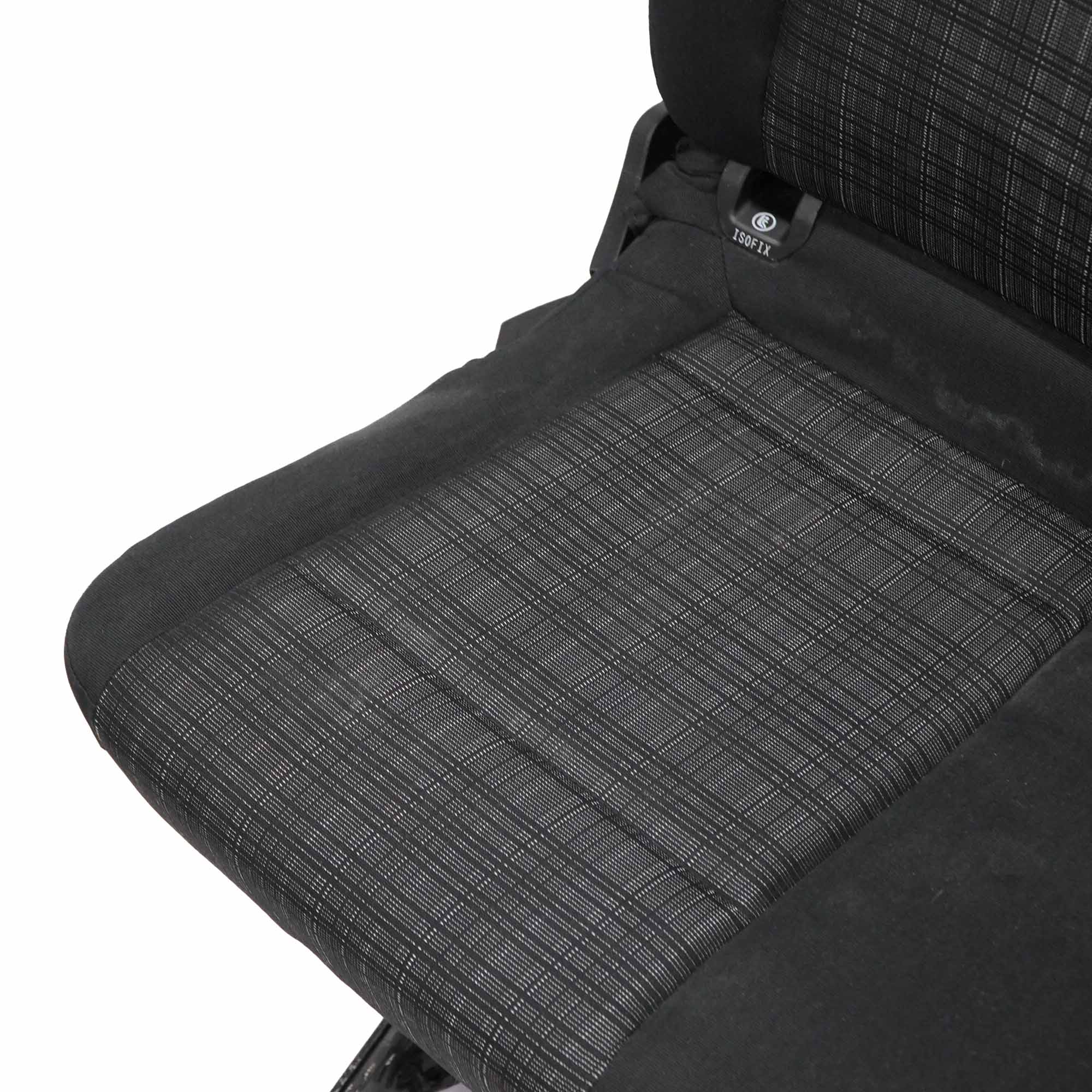 Rear Seat Mercedes Vito W447 Double Bench Cloth Fabric Anthracite Black Tunja