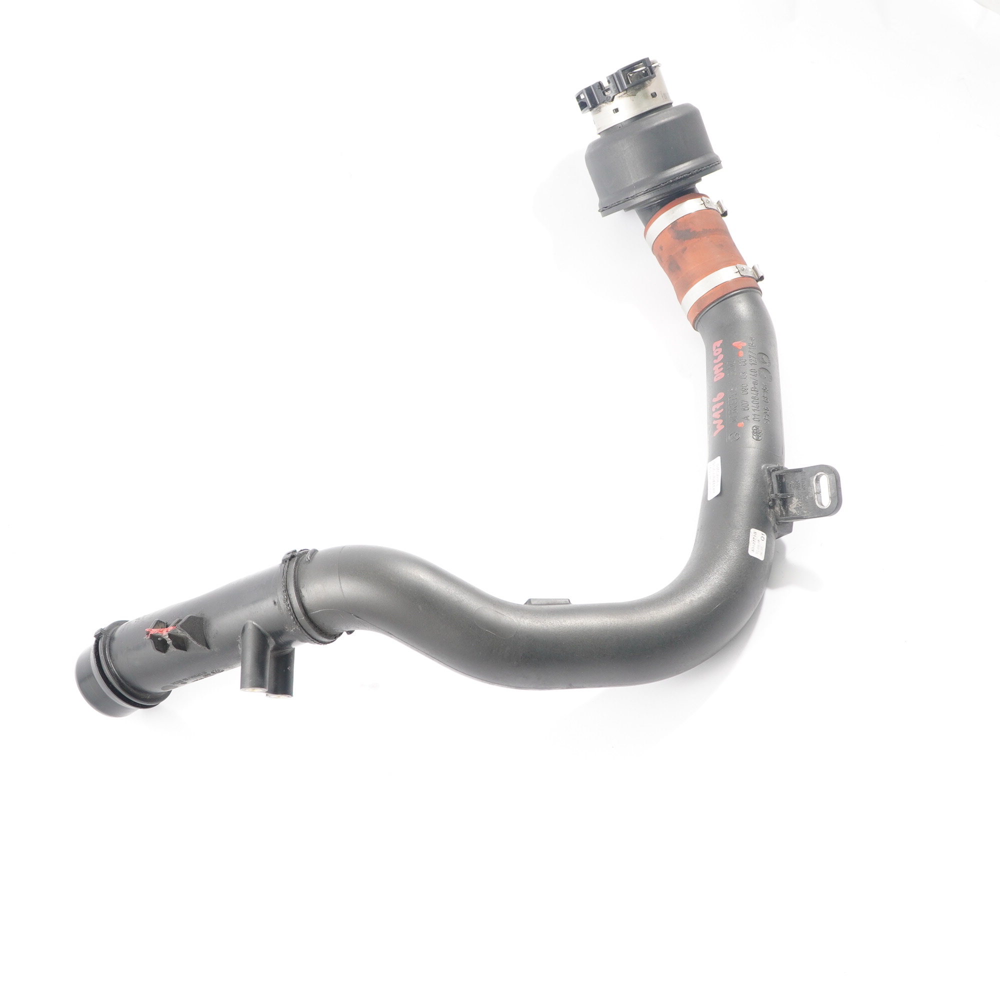 Mercedes W176 W246 OM607 Intercooler Droit Air Charge Pipe A6070900300