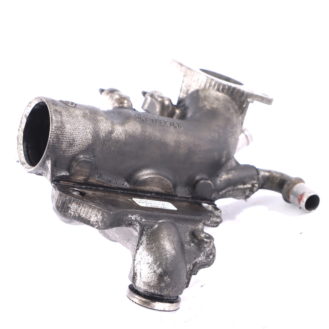 Tuyau EGR Mercedes W176 W246 OM607 Boîtier de soupape d'échappement A6071420067