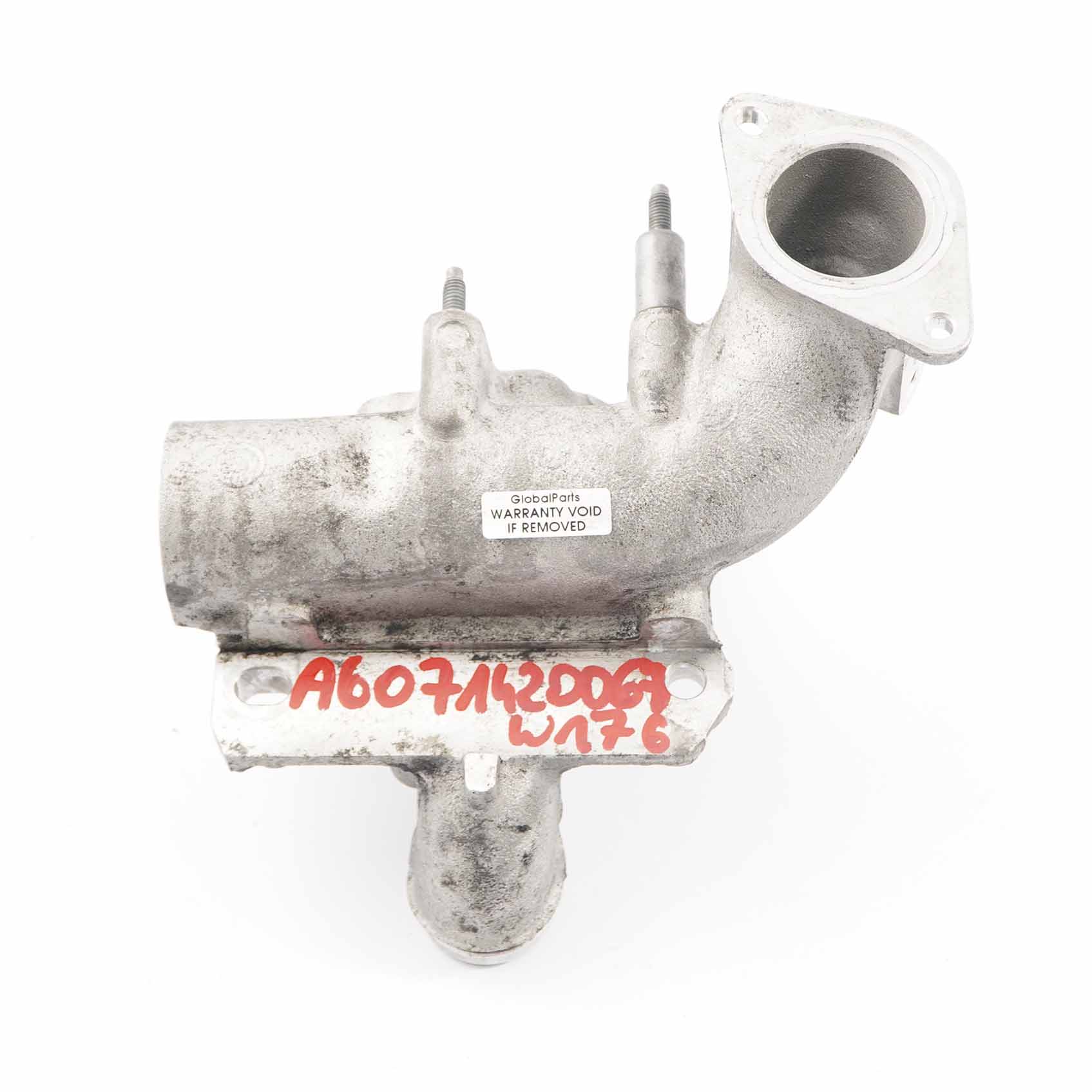 Tuyau EGR Mercedes W176 W246 OM607 Tuyau refroidissement échappement A6071420067