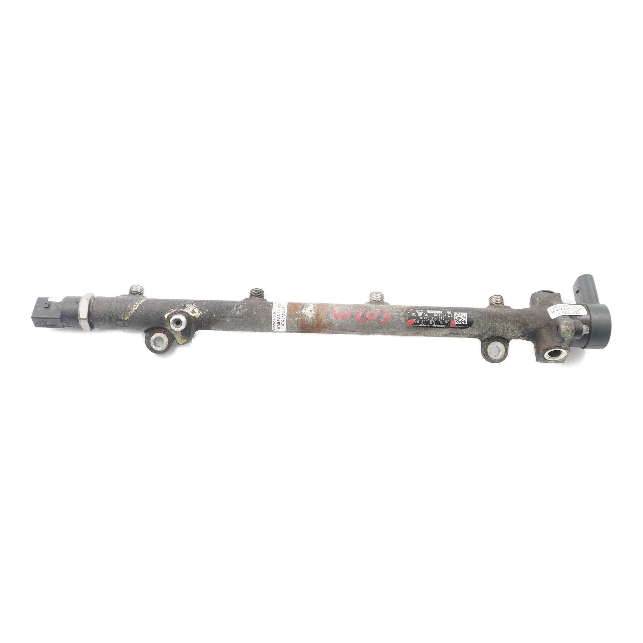 Mercedes W203 W210 OM611 Ligne rail d'injecteur carburant diesel A6110700495