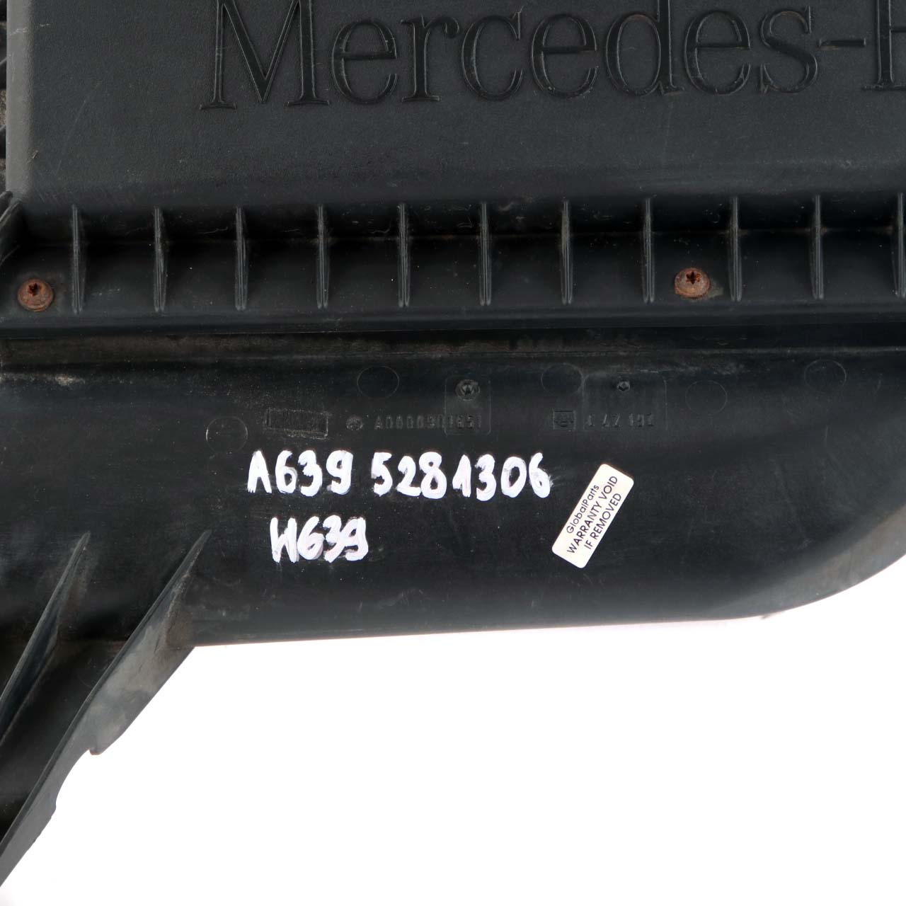 Silencieux Admission Mercedes Vito W639 Couvercle Filtre Air Diesel A6395281306