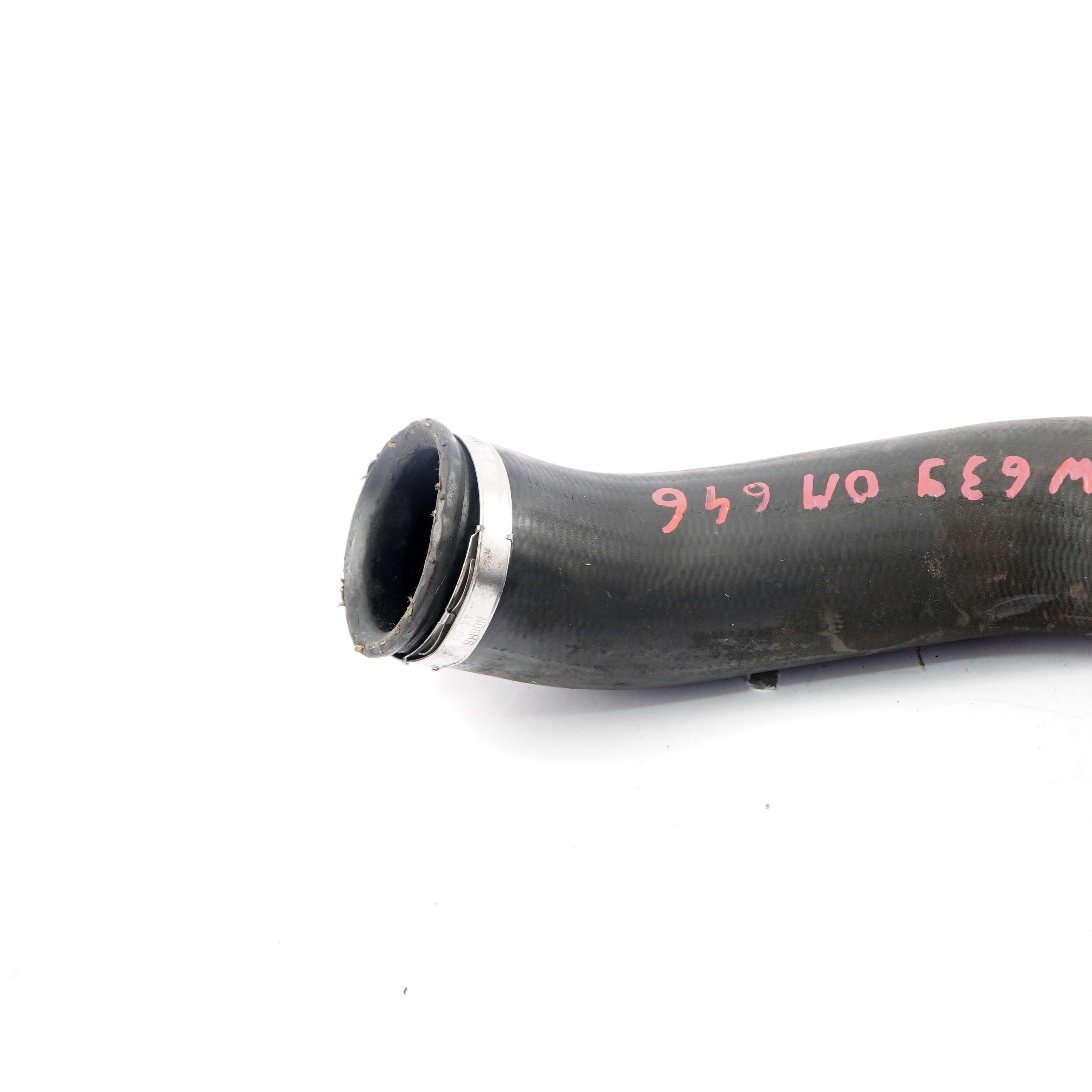 Mercedes W639 tuyau d'admission d'air OM646 Intercooler Charge Pipe A6395283082