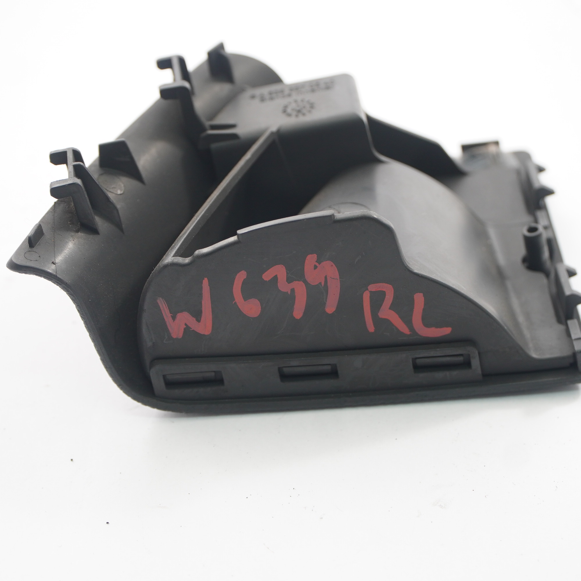 Mercedes W639 Panneau d'habillage arrière gauche Intérieur noir A6396370640