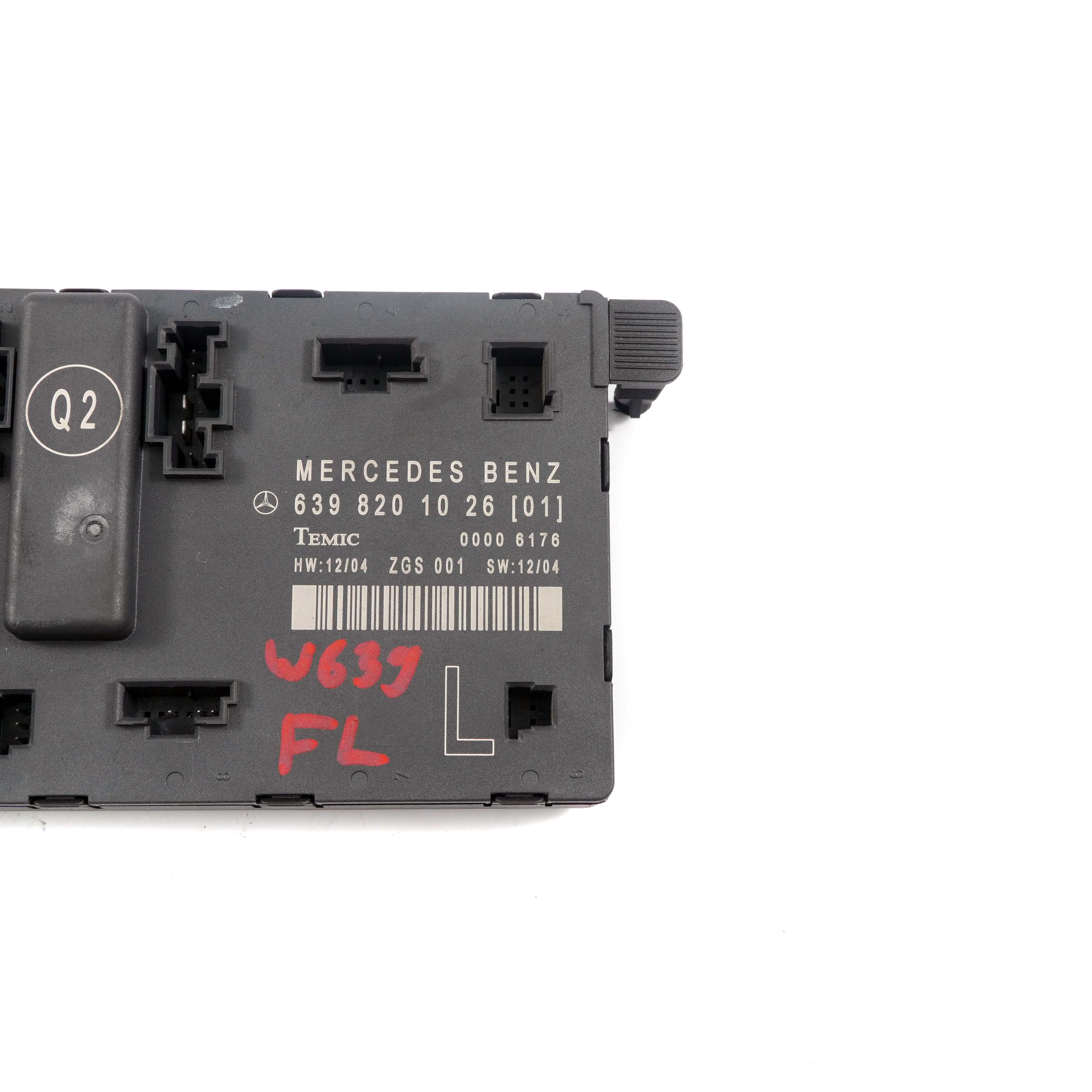 Mercedes Vito W639 Door Front Left N/S Control Unit Module ECU A6398201026