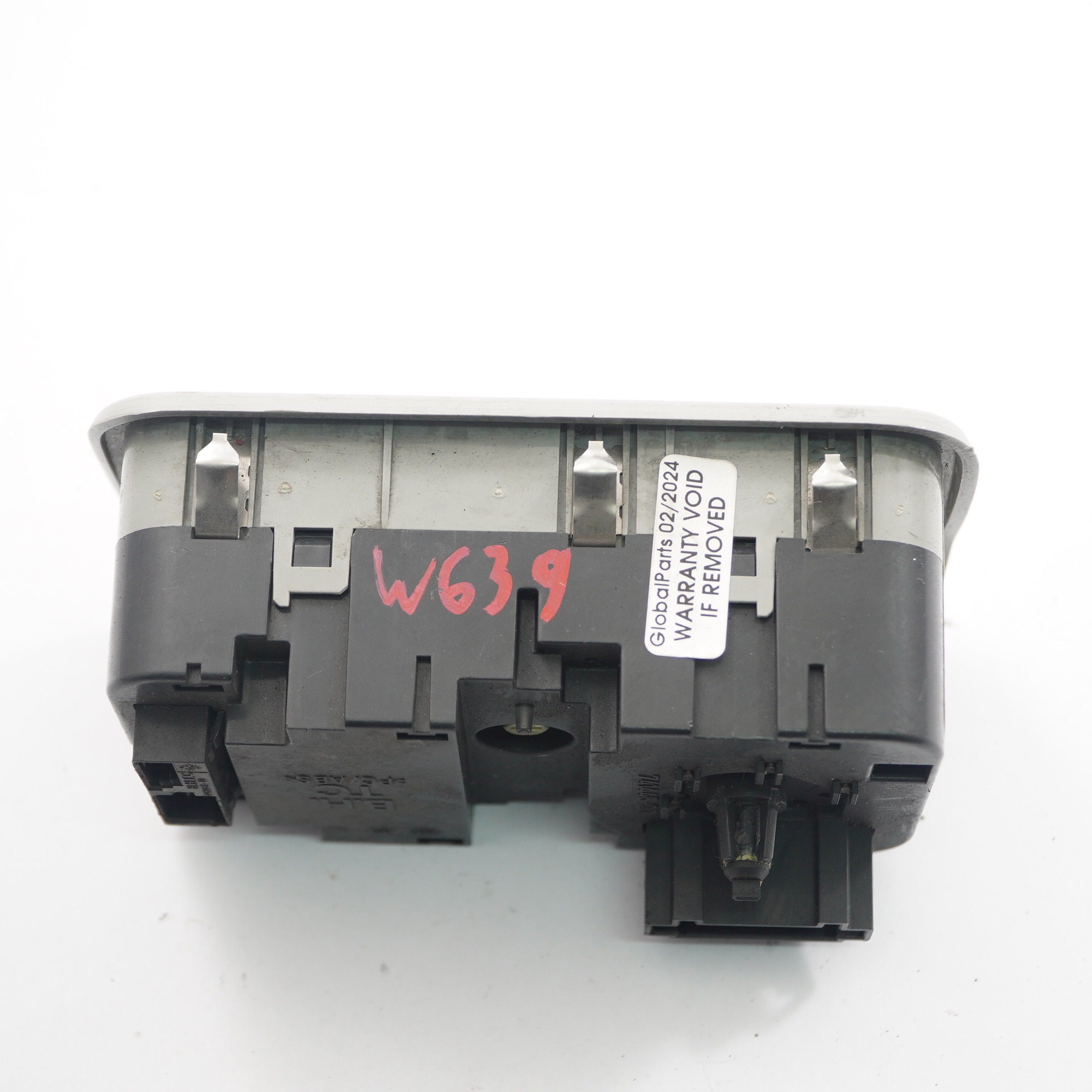 Mercedes W639 Panneau commande arrière Module l'unité climatisation A6398300685