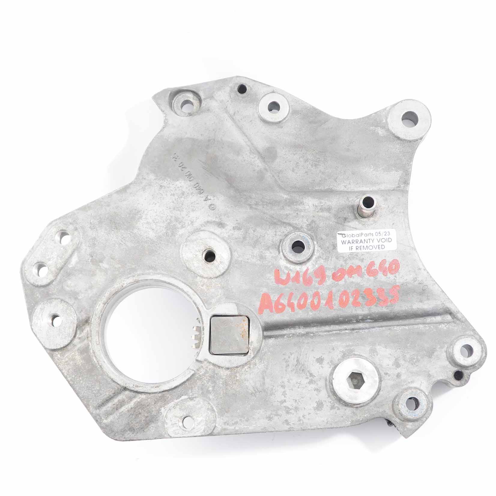 Couvercle support Mercedes W169 W245 Diesel OM640 Boîtier Moteur A6400102035