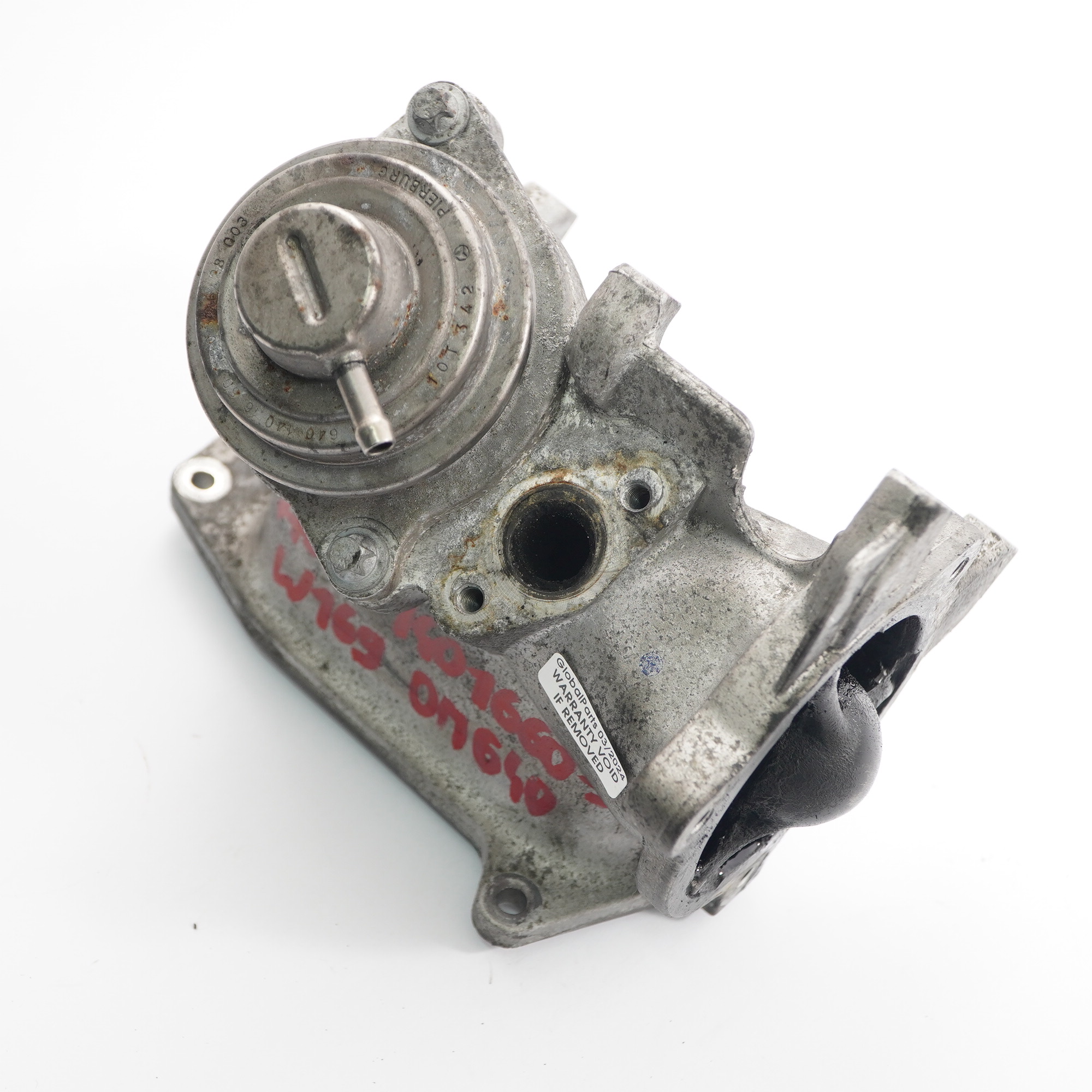 Soupape EGR Mercedes W169 W245 OM640 Boîtier Recirculation des gaz d'échappement