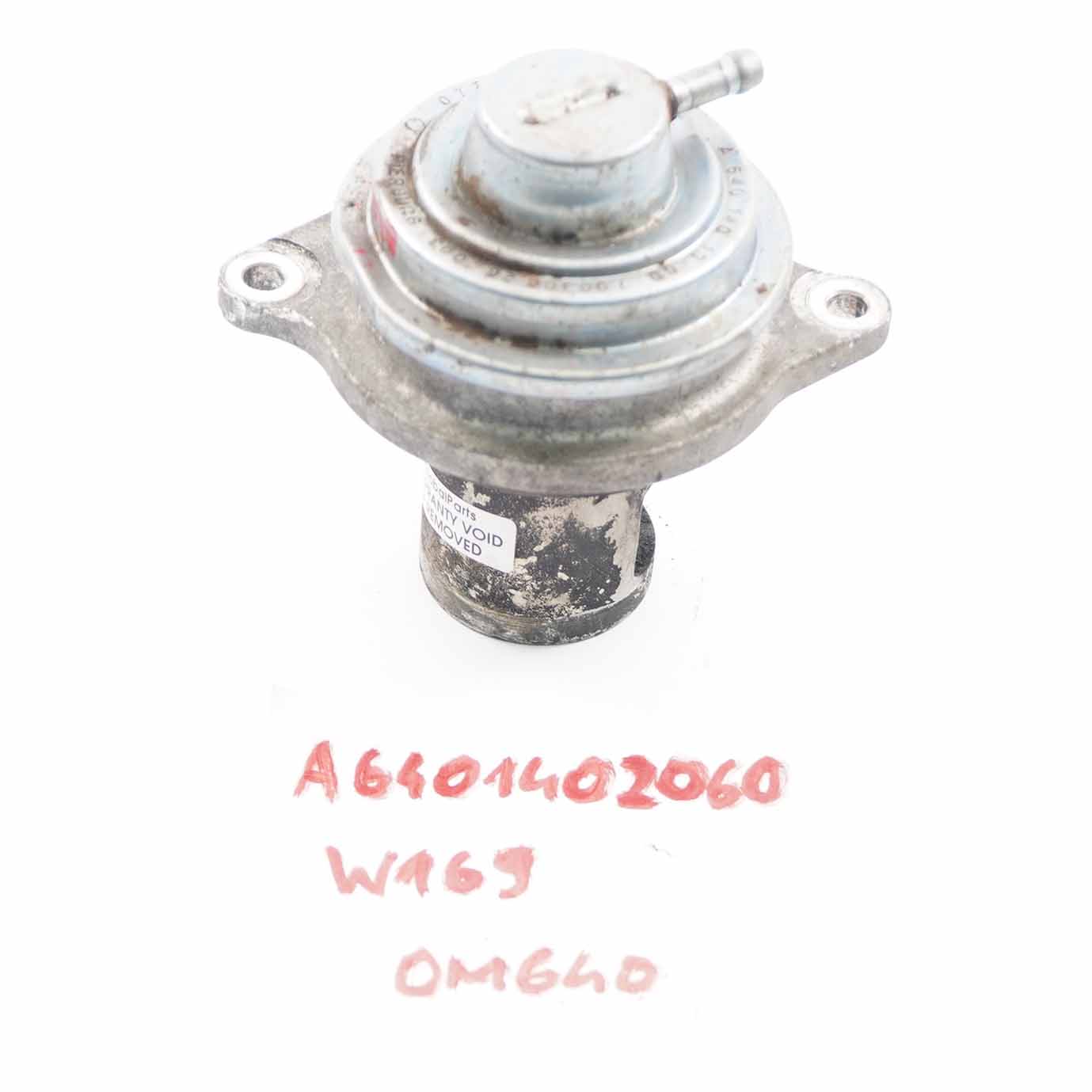 Soupape EGR Mercedes W169 W245 OM640 Recirculation gaz d'échappement A6401402060