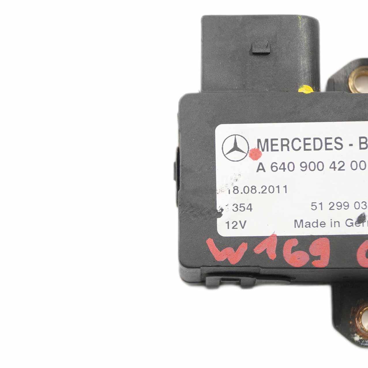 Mercedes W169 Module Relais Bougie Préchauffage OM640 Moteur Diesel A6409004200