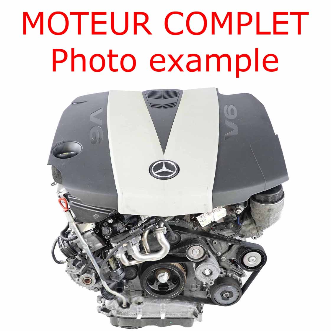 Moteur 642862 Mercedes W221 S 350 BlueTEC Moteur Nu 642.862 OM642 GARANTIE