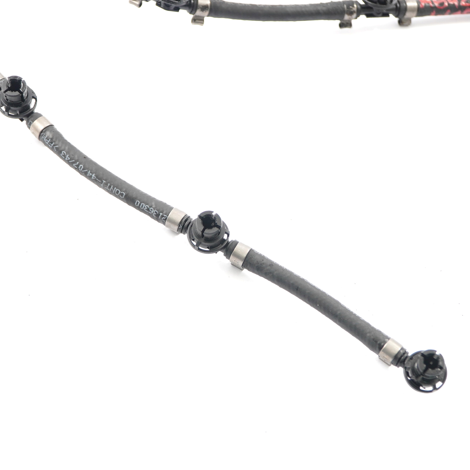 Mercedes W204 Diesel OM642 Fuel Return Leak Line With Bracket A6420780341