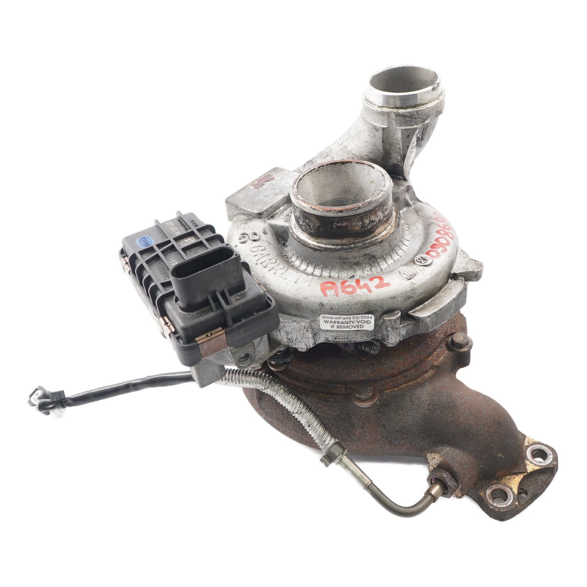 Turbocompresseur Mercedes W212 OM642 V6 Diesel Turbocompresseur A6420908680